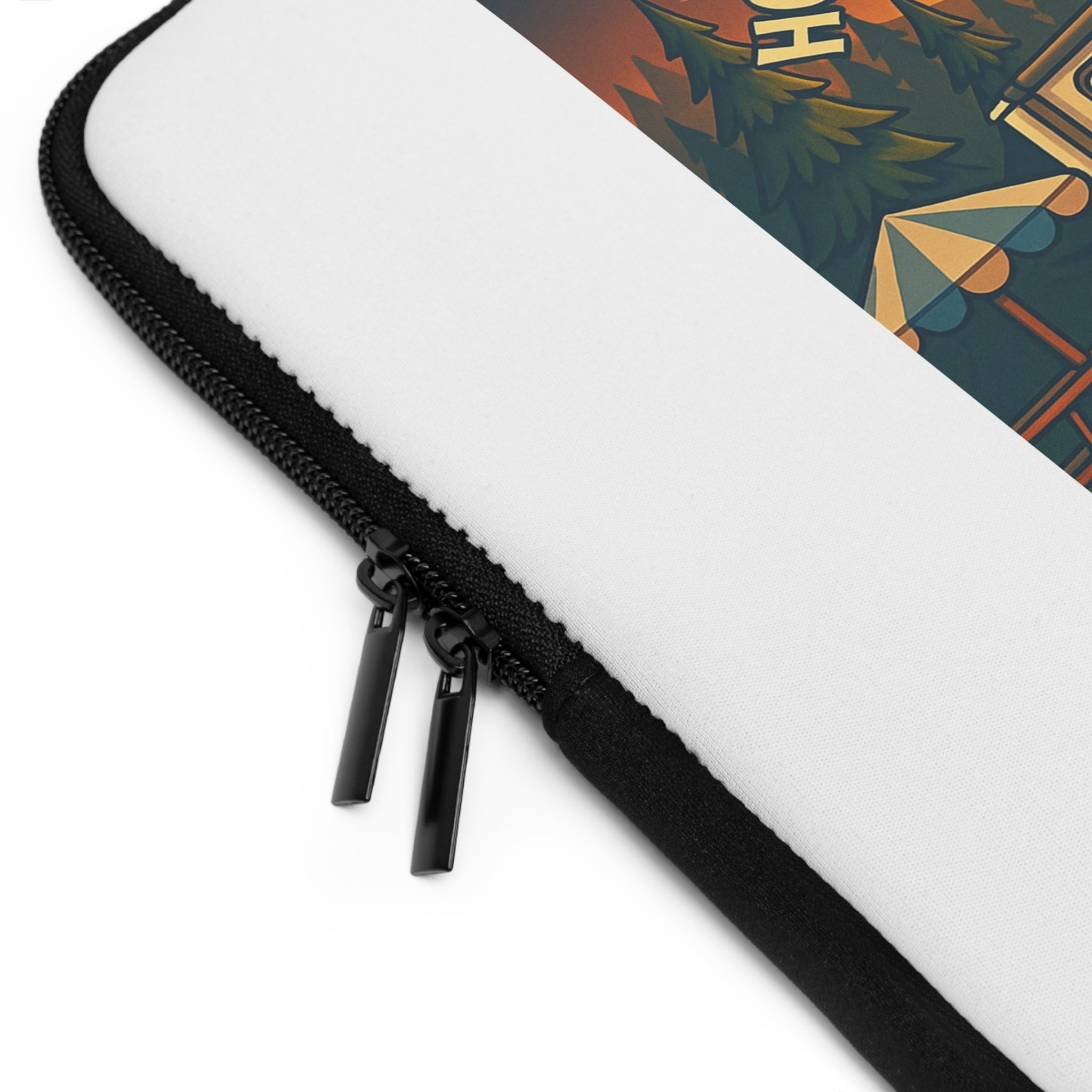 Adventurous Laptop Sleeve - Home is Where You Park - Camping Gear, Tech Accessory for RV Lovers