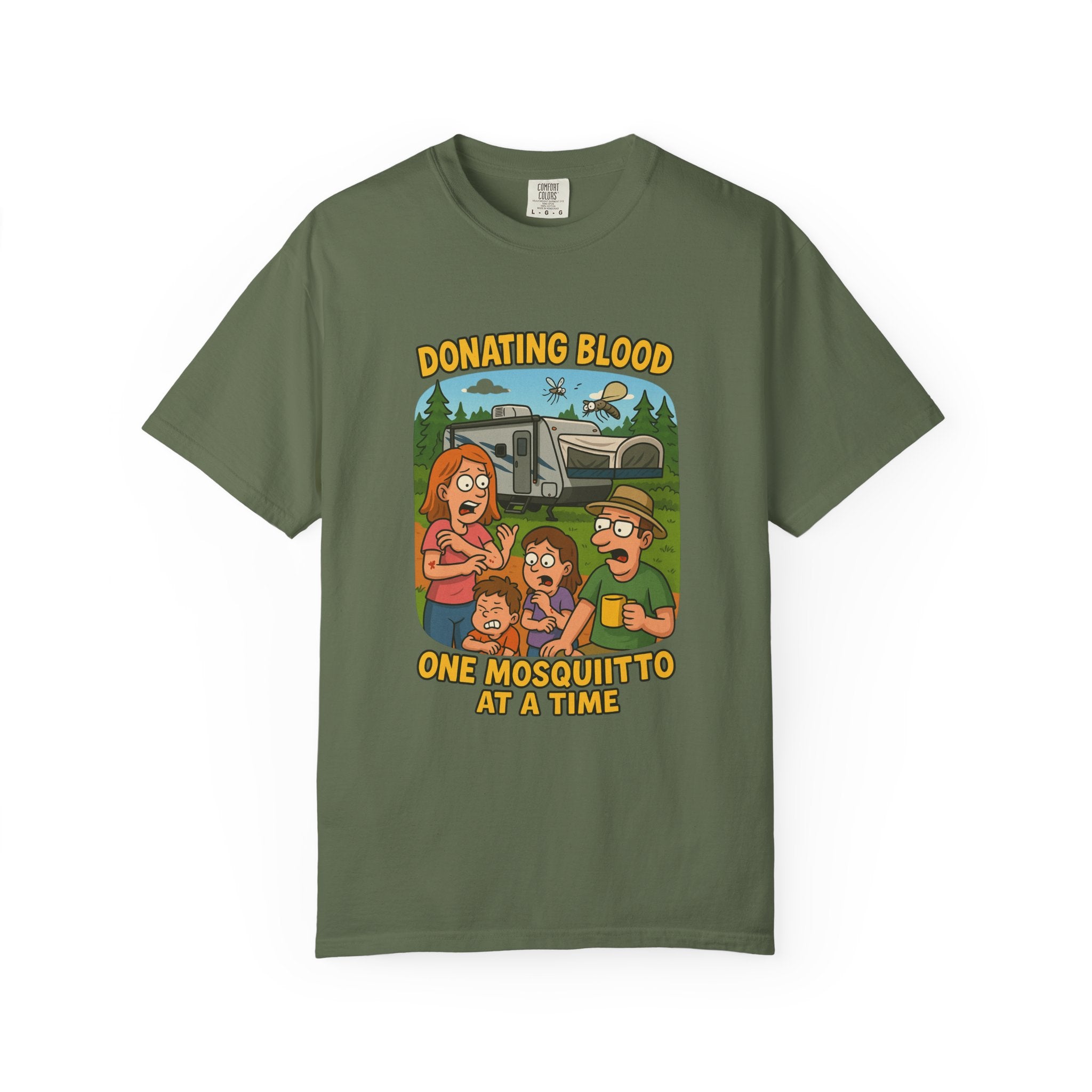 Playful Donation Humor Tee for Blood Donors, Perfect for Fundraisers, Special Events, Gifts, and Everyday Wear