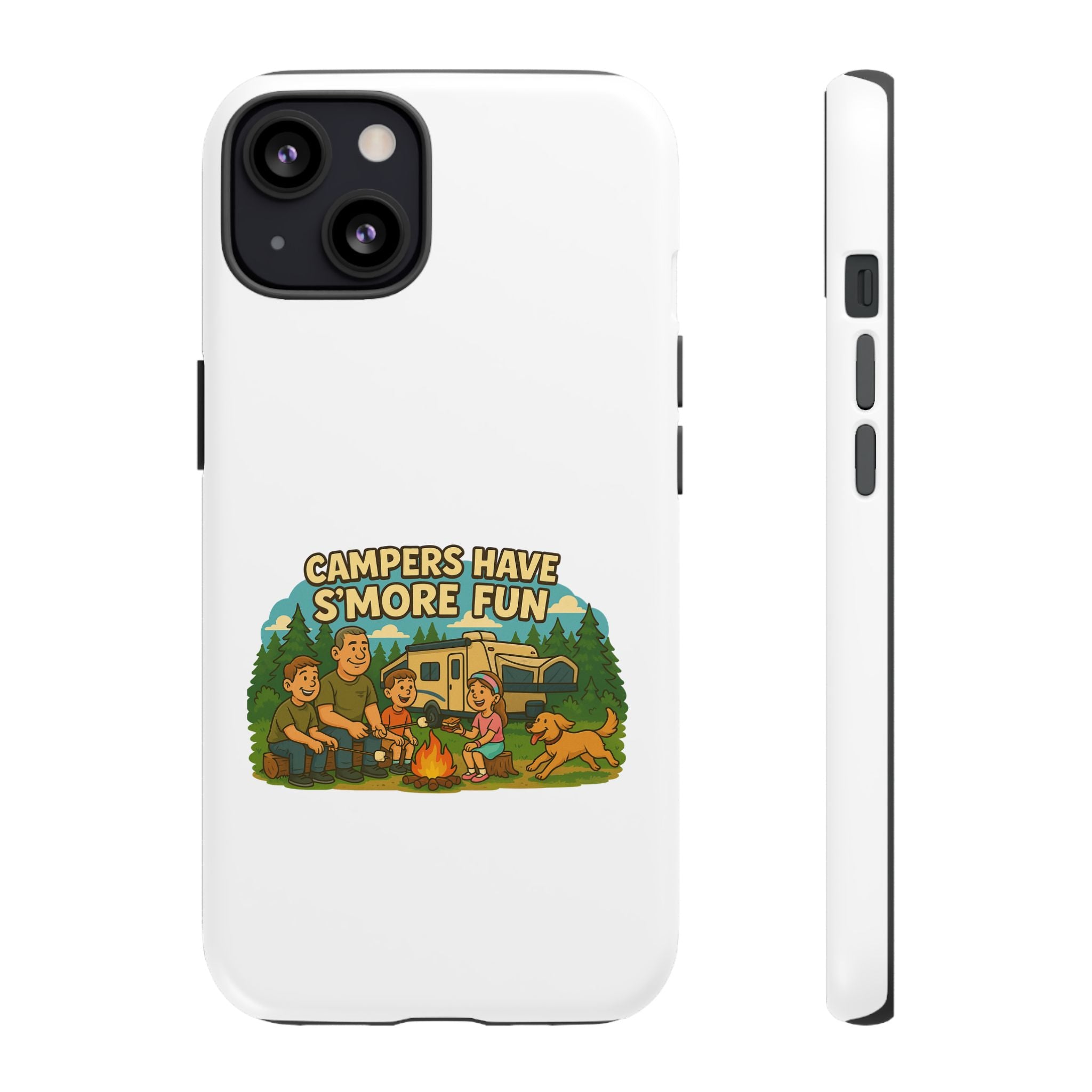 Tough Cases - Campers have S'more fun