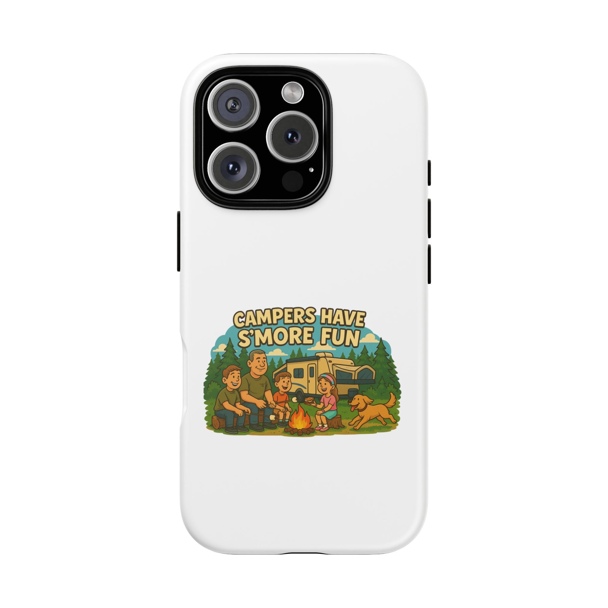 Tough Cases - Campers have S'more fun