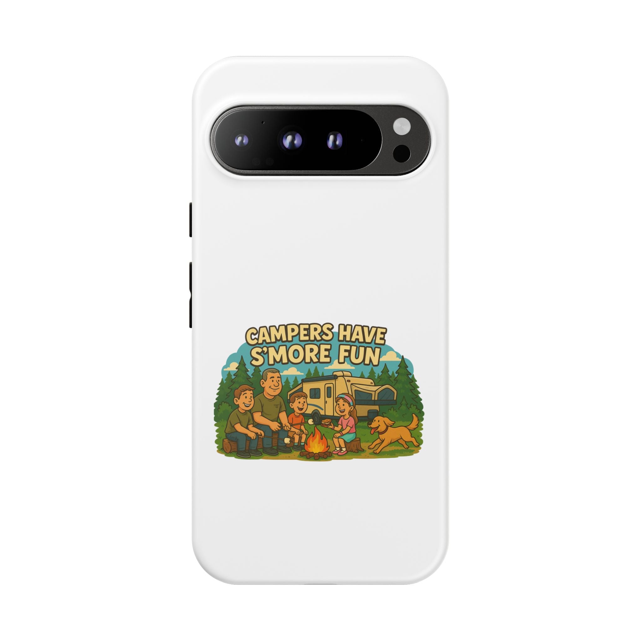 Tough Cases - Campers have S'more fun