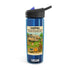 Camping Water Bottle, Funny Outdoor Gift, Hiking Hydration, Adventure Accessory, Eco-friendly Drinkware