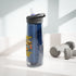 Camping Water Bottle with Funny Quote - Hydration Gift for Hikers, Outdoor Enthusiasts, Camping Trip Essential, Campfire Decor, Summer [...]