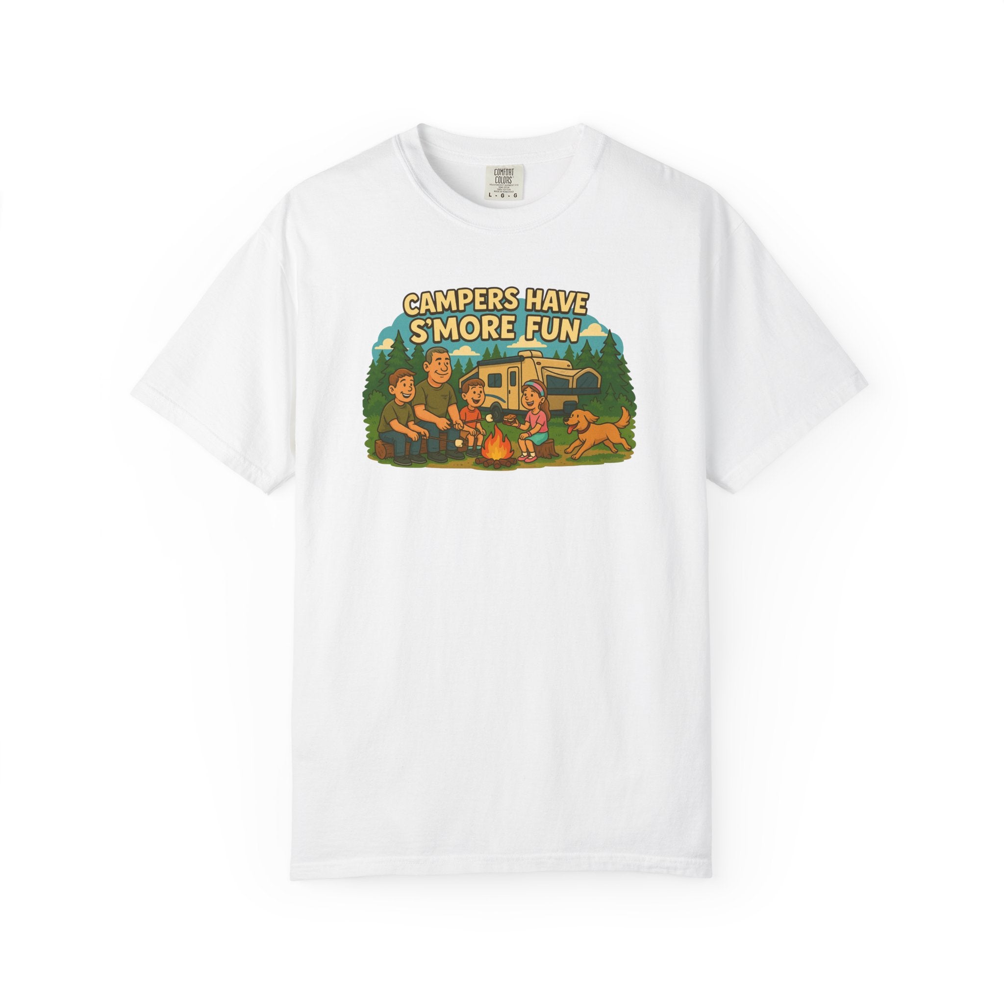 Camping T-Shirt for Outdoor Lovers, Perfect Gift for Campers, Adventure Tee, Vacation Shirt, Summer Fun Merchandise