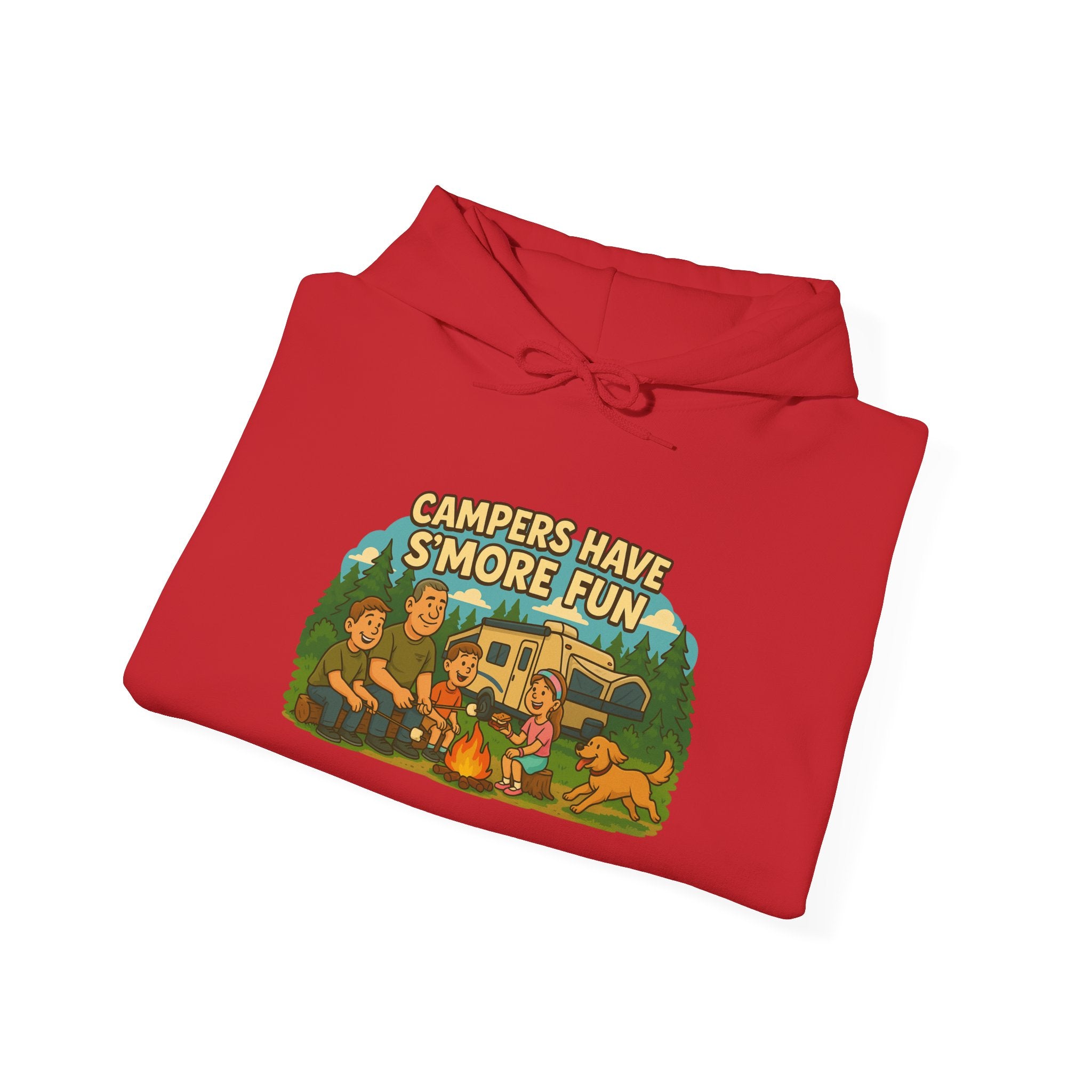 Campfire Vibes Hoodie - Perfect for Outdoor Lovers, Camping Trips, Nature Adventures, Gift for Campers, Cozy Hooded Sweatshirt