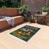 Camping Outdoor Rug, Fun Retro Style Rug, My Hotel Has More Than Five Stars, Perfect for Campers, Patio Decor, RV Accessories
