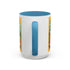 Life is fine with camping and wine Hybrid Camper Coffee Mug (11, 15oz)