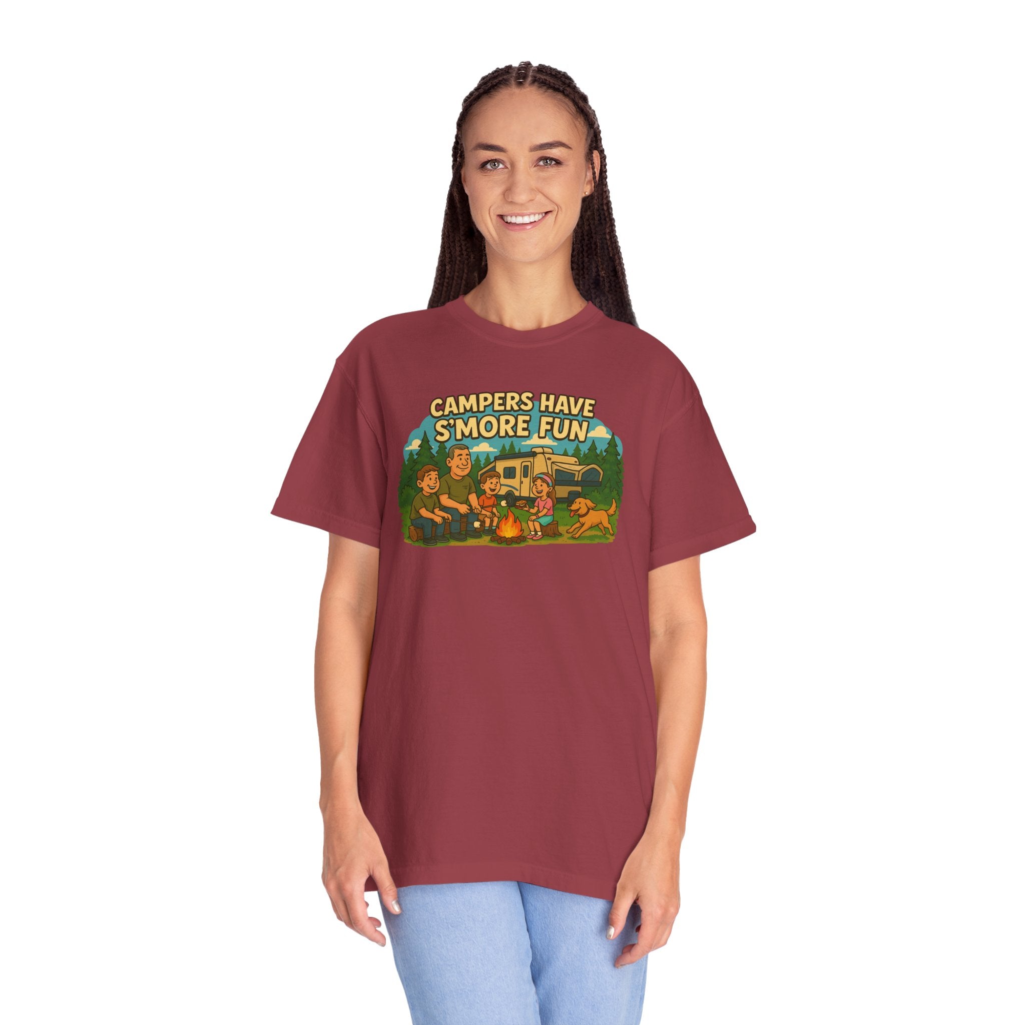 Camping T-Shirt for Outdoor Lovers, Perfect Gift for Campers, Adventure Tee, Vacation Shirt, Summer Fun Merchandise