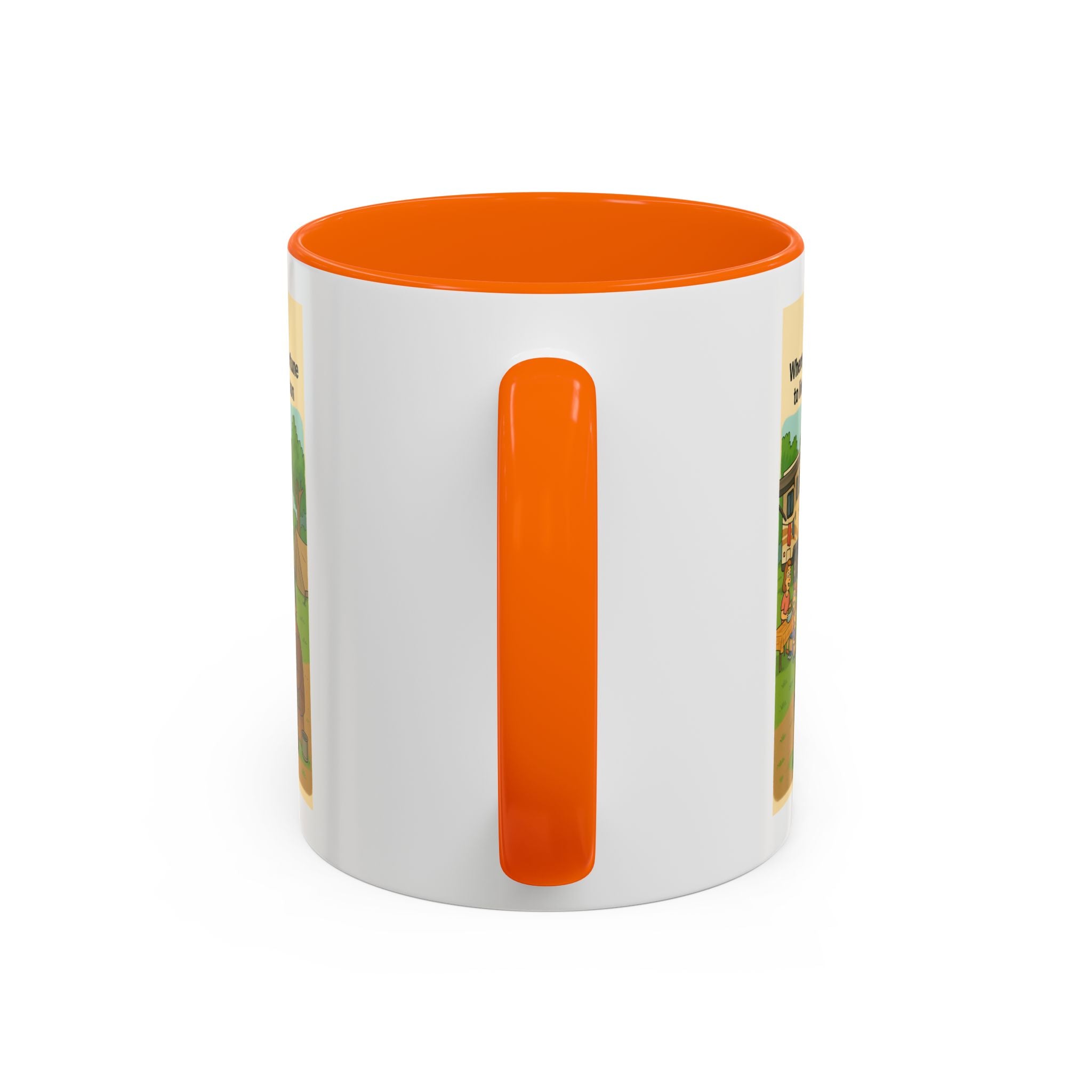 Camping Humor Coffee Mug, Hilarious Campfire Gift, Funny Mug for Outdoors Lovers, Adventure Lover's Coffee Cup, Unique Camping Present