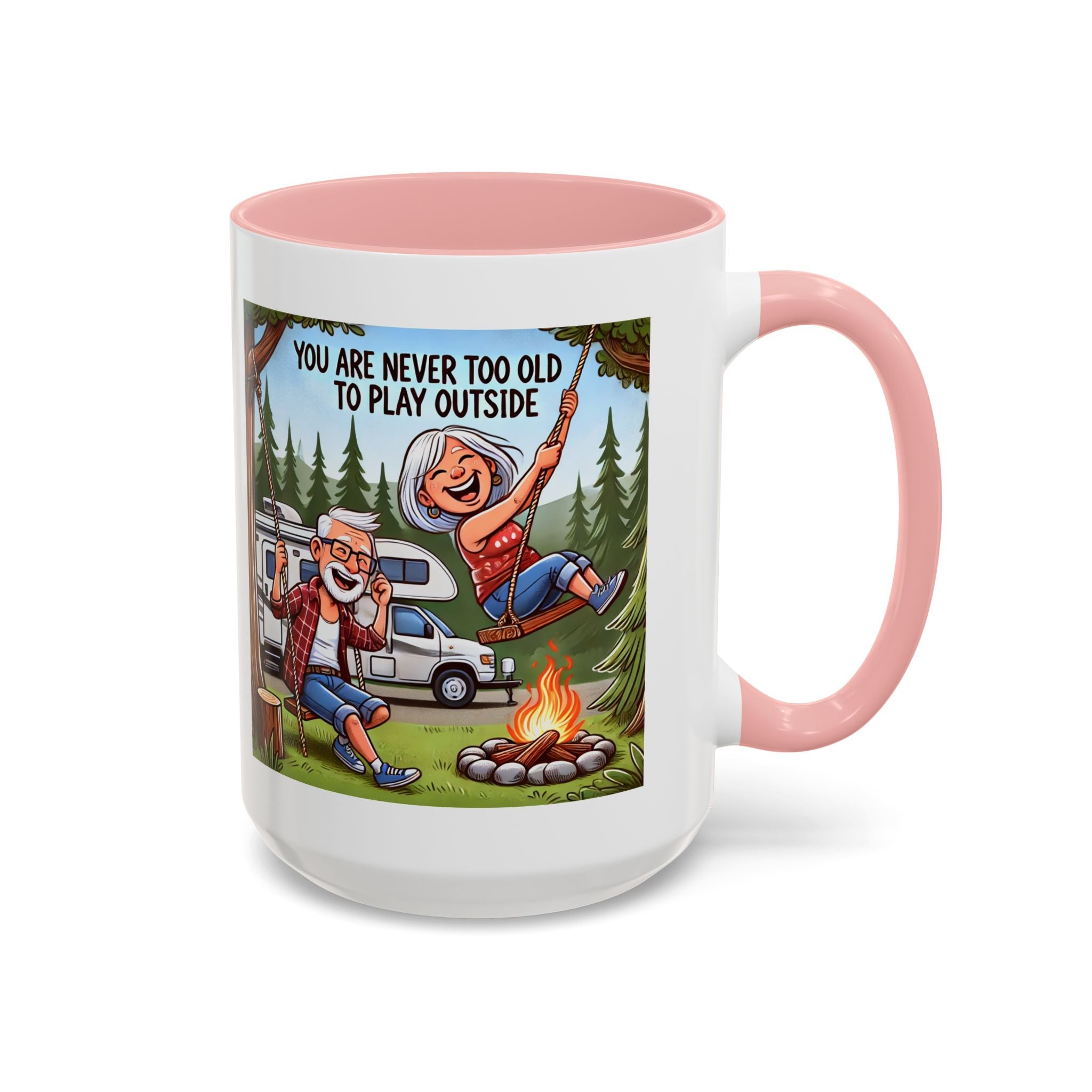 Mug - You are Never Too Old to Play Outside Coffee Mug (11, 15oz)