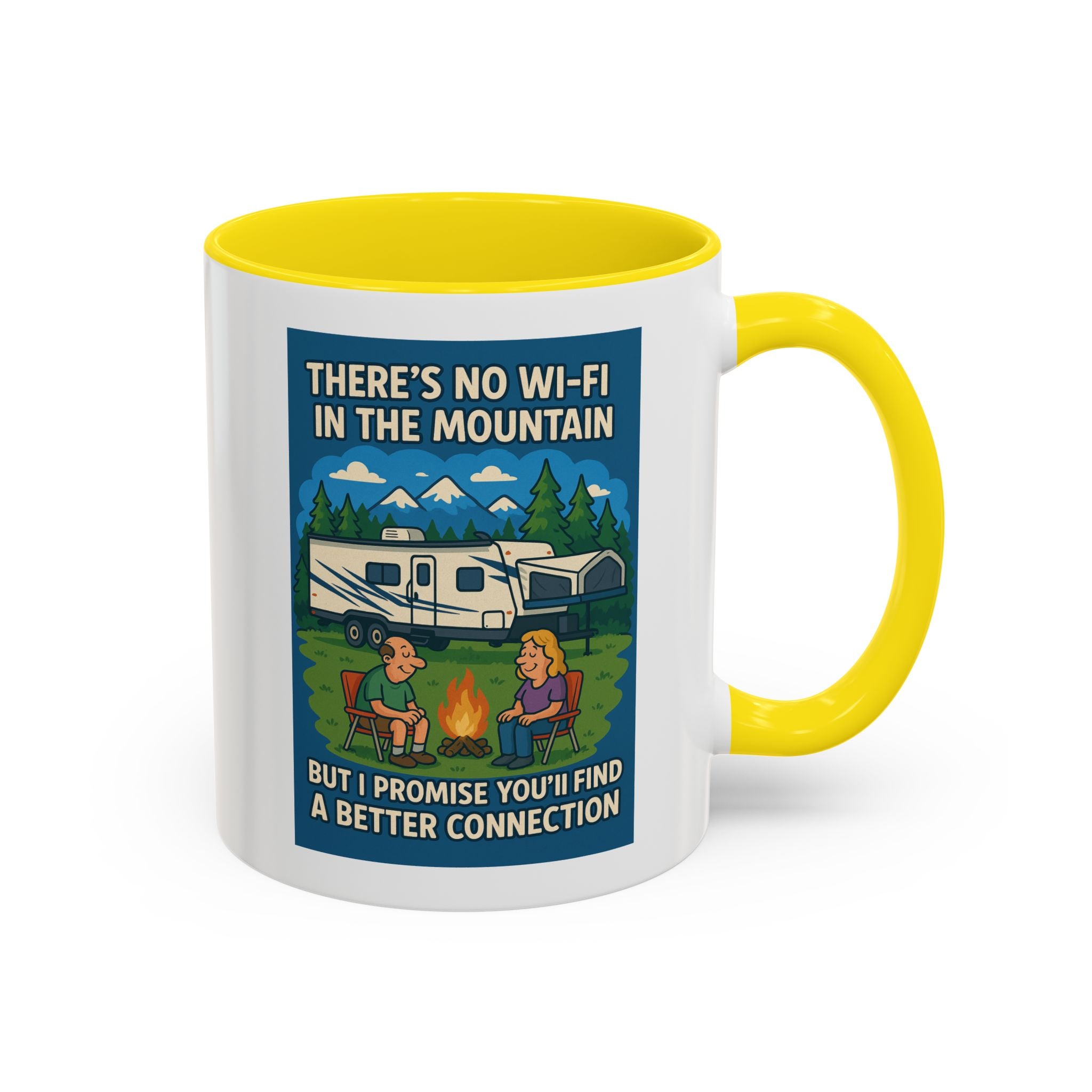 Nature Connection Coffee Mug - Adventure, Camping, Outdoor Gift, Travel Mug, Hiking Coffee Cup