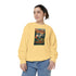 Cozy Unisex Garment-Dyed Sweatshirt with Retro Design, Perfect for Relaxing, Gift for Friends, Casual Wear, Fall Fashion, Warm Layer