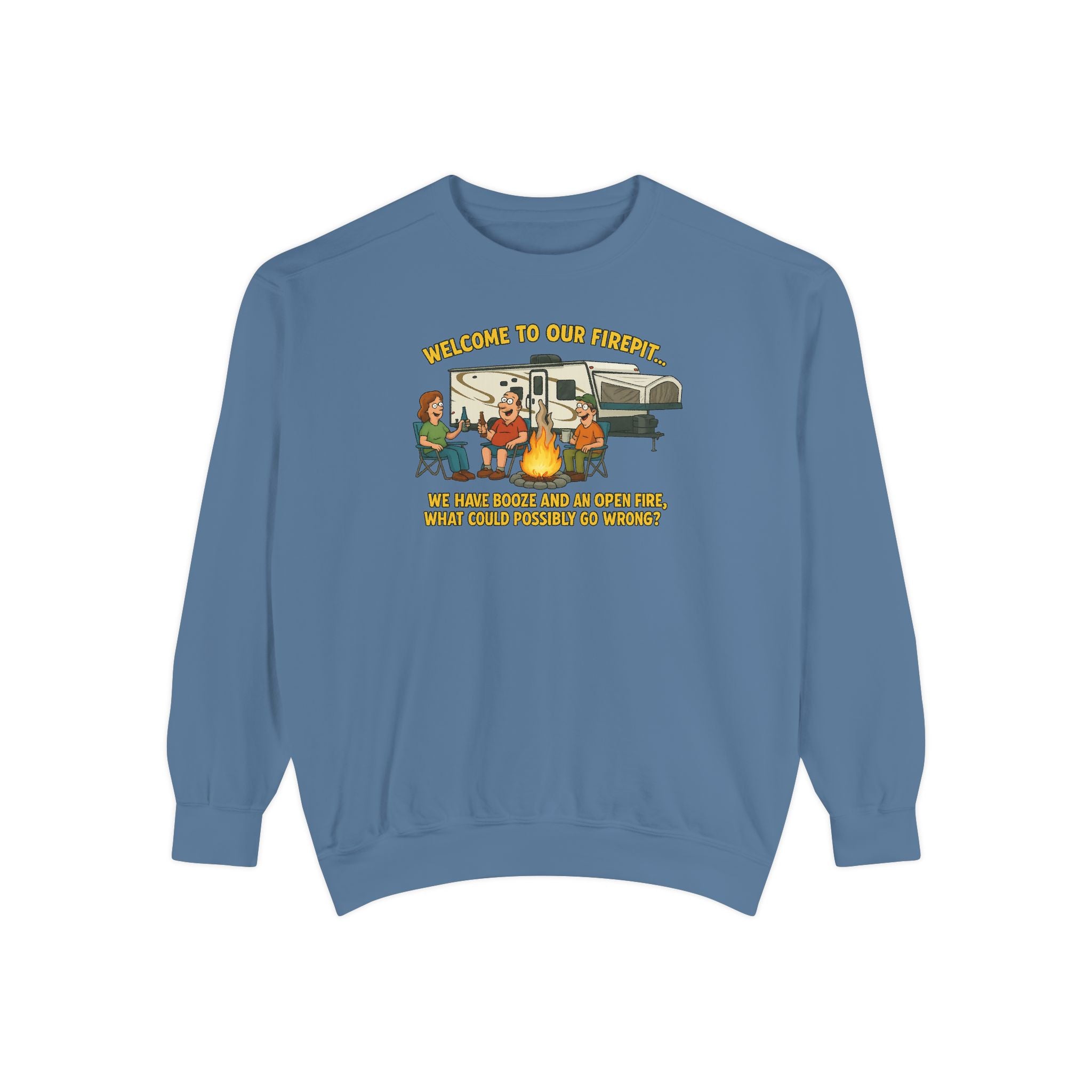 Welcome to Our Family Sweatshirt, Cozy Unisex Top, Family Gathering Apparel, Fun Gift for Friends, Casual Wear for All Occasions