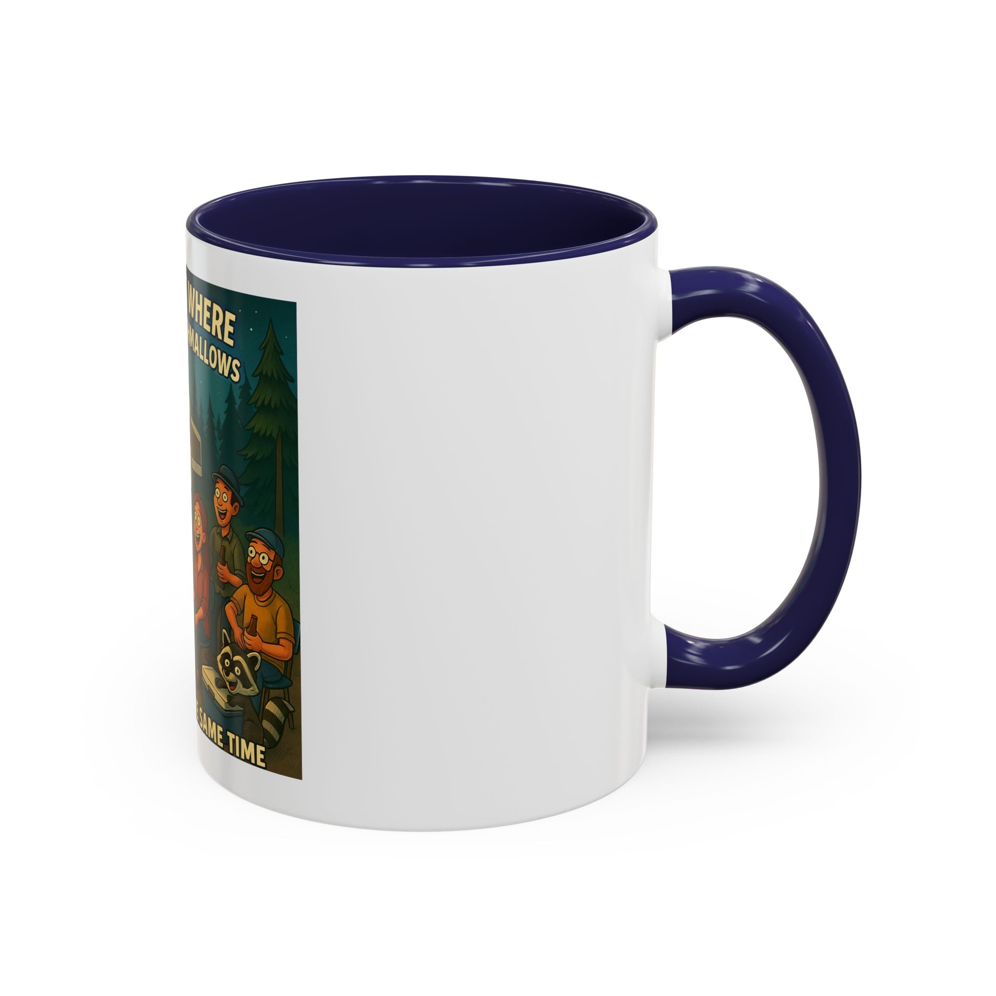 Camping Adventure Coffee Mug, Funny Mug for Campers, Get Toasted at the Same Time, Outdoor Gift, Nature Lover, Camping Decor