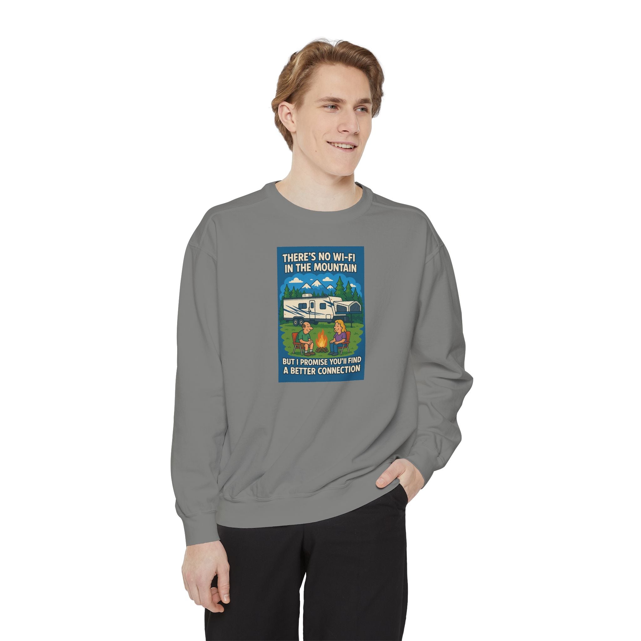 Cozy Campfire Sweatshirt - Perfect for Adventurers, Camping Enthusiasts, Family Gatherings, or Cozy Nights In, Gift Idea, Outdoor Style