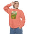 Camping Adventure Sweatshirt, Unisex Garment-DyedPullover, Cozy Casual Wear, Outdoor Enthusiast Gift, Camping Trip Apparel