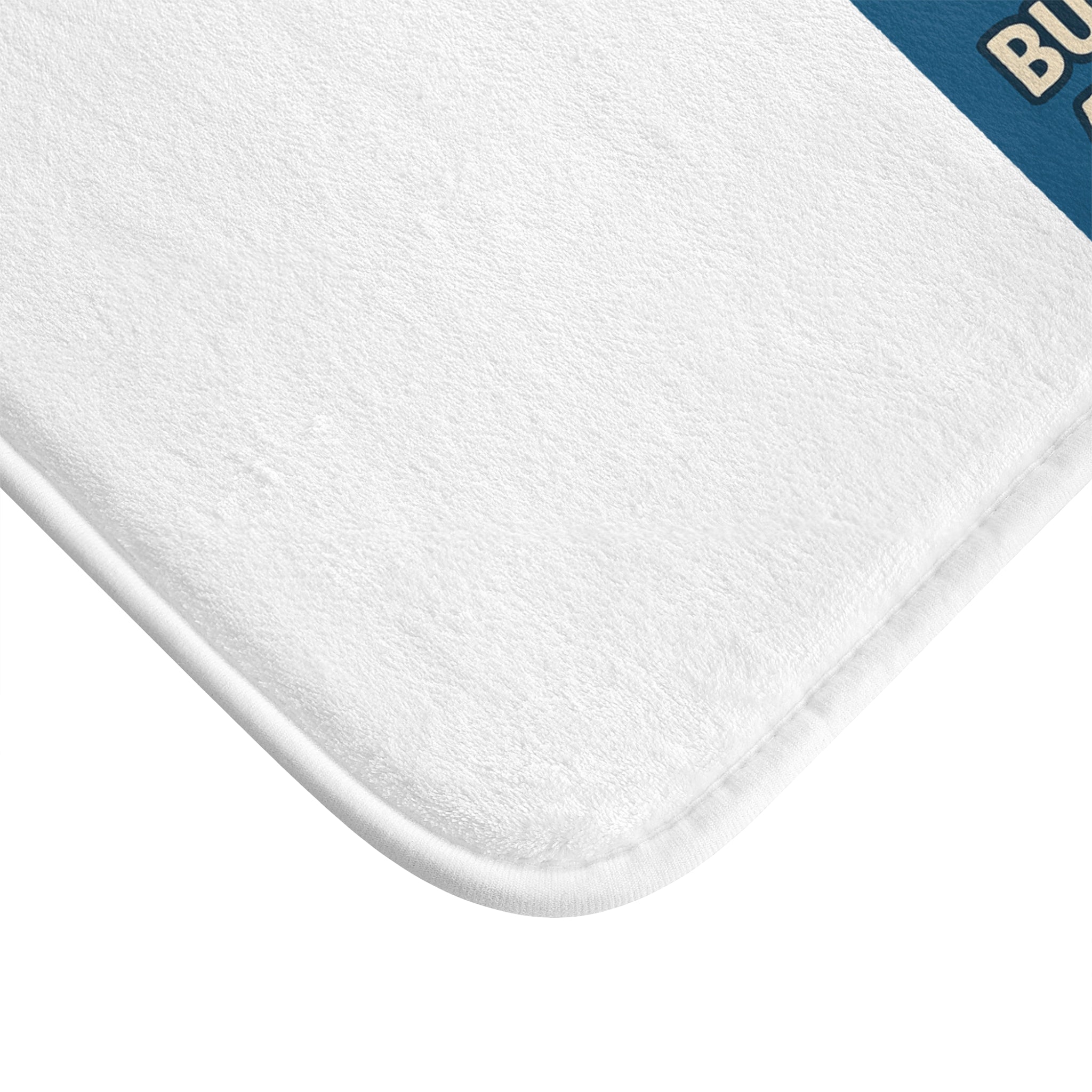 Camping Inspirational Bath Mat, Rustic Home Decor, Outdoor Enthusiast Gift, Cabin Bathroom Rug, Glamping Accessory, Unique Gift Idea