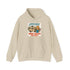 Camping Humor Hooded Sweatshirt - Wine Lovers Gift, Cozy Outdoor Hoodie, Great for Camping, Funny Sweatshirt, Relaxing Apparel