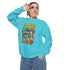 Camp Hair Don't Care Sweatshirt, Cozy Unisex Sweater, Perfect for Campers, Gift for Travel Lovers, Casual Outfit, All Season