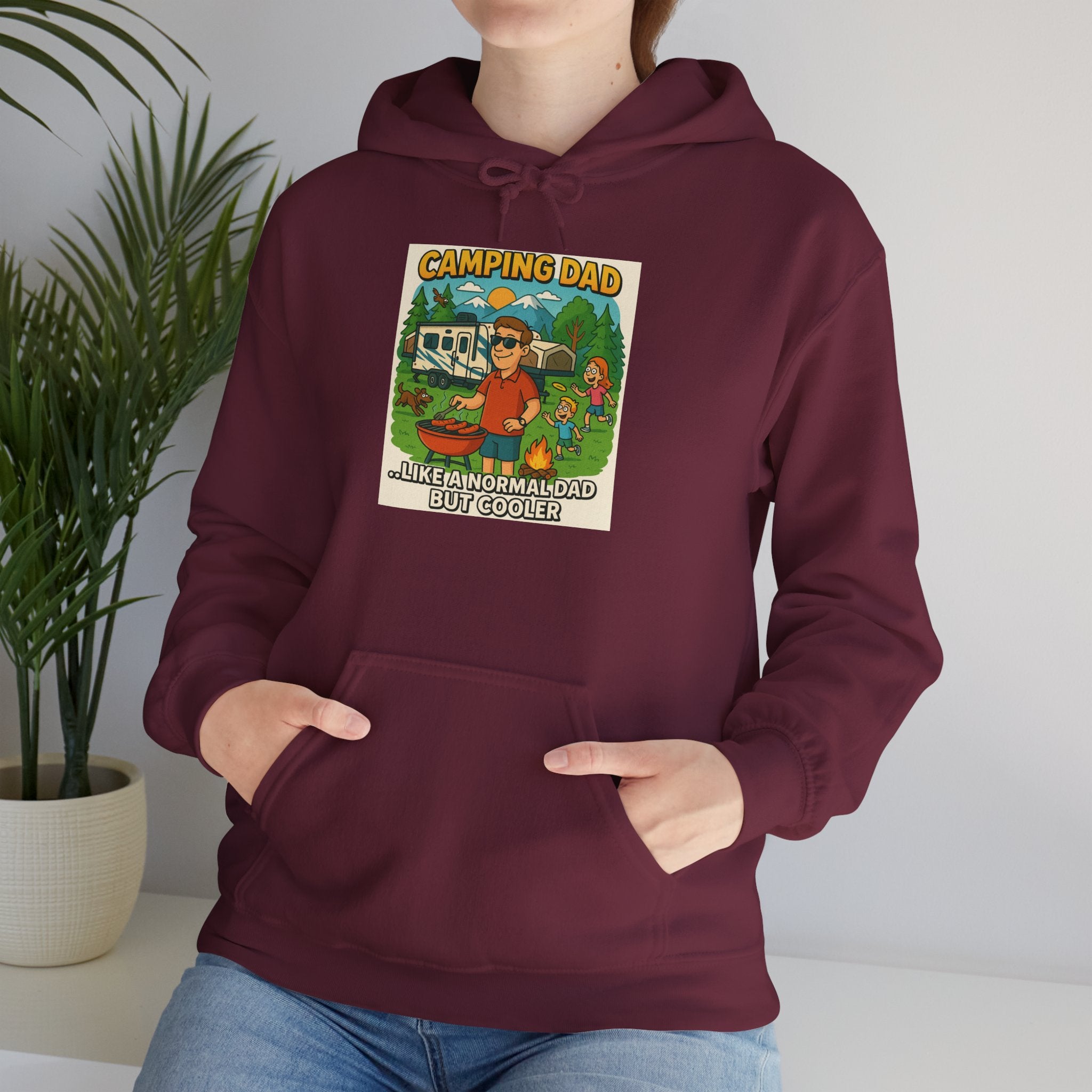 Camping Dad Unisex Heavy Blend Hoodie