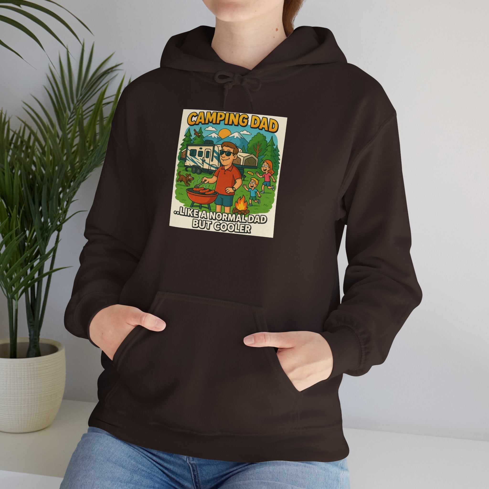 Camping Dad Unisex Heavy Blend Hoodie