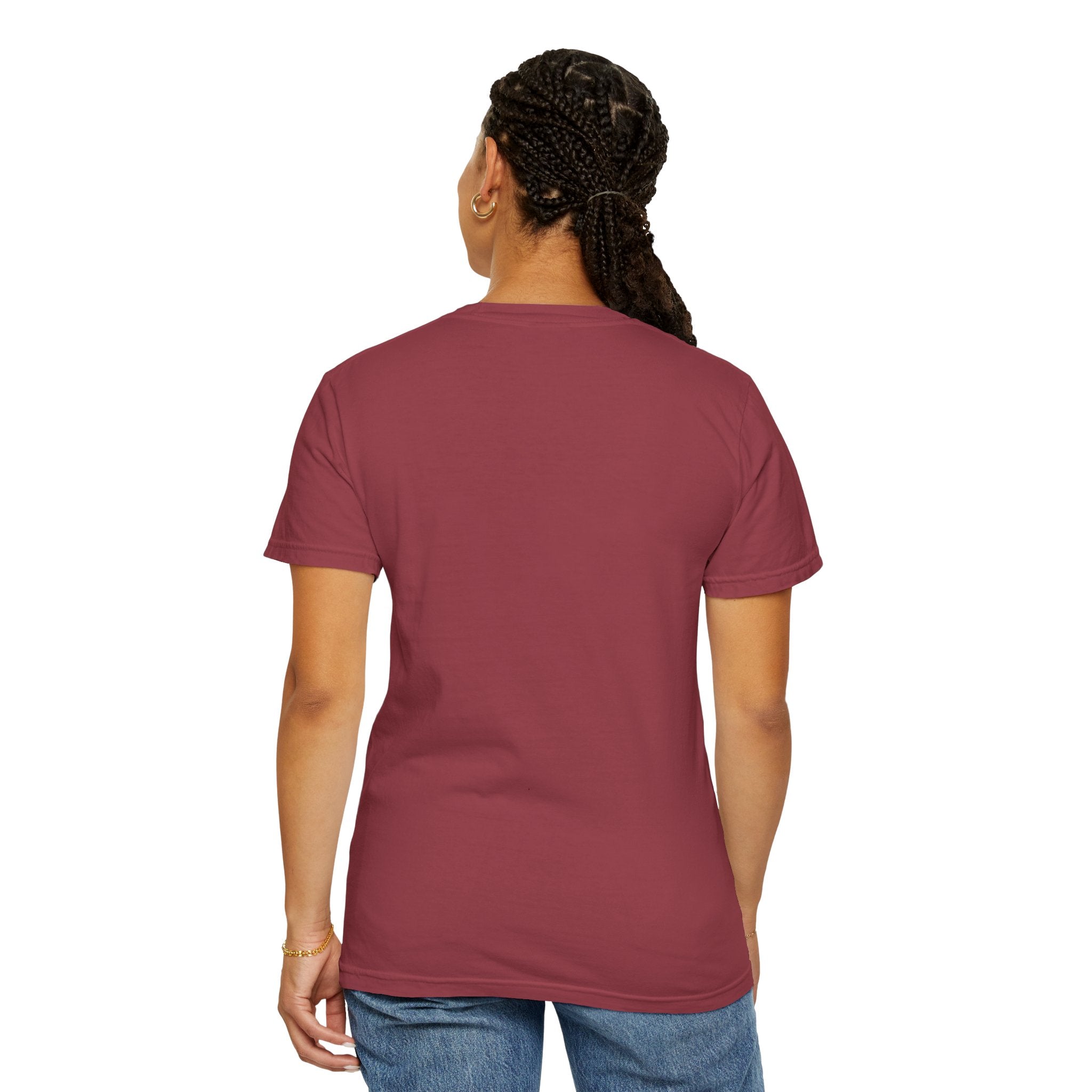 Camp Hair Don't Care T-Shirt, Unisex Garment-Dyed Tee, Camping Apparel, Funny Summer Shirt, Outdoor Lovers Gift, Vacation Essential