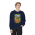 Unisex Garment-Dyed Sweatshirt - Donating Blood One Mosquito at a Time