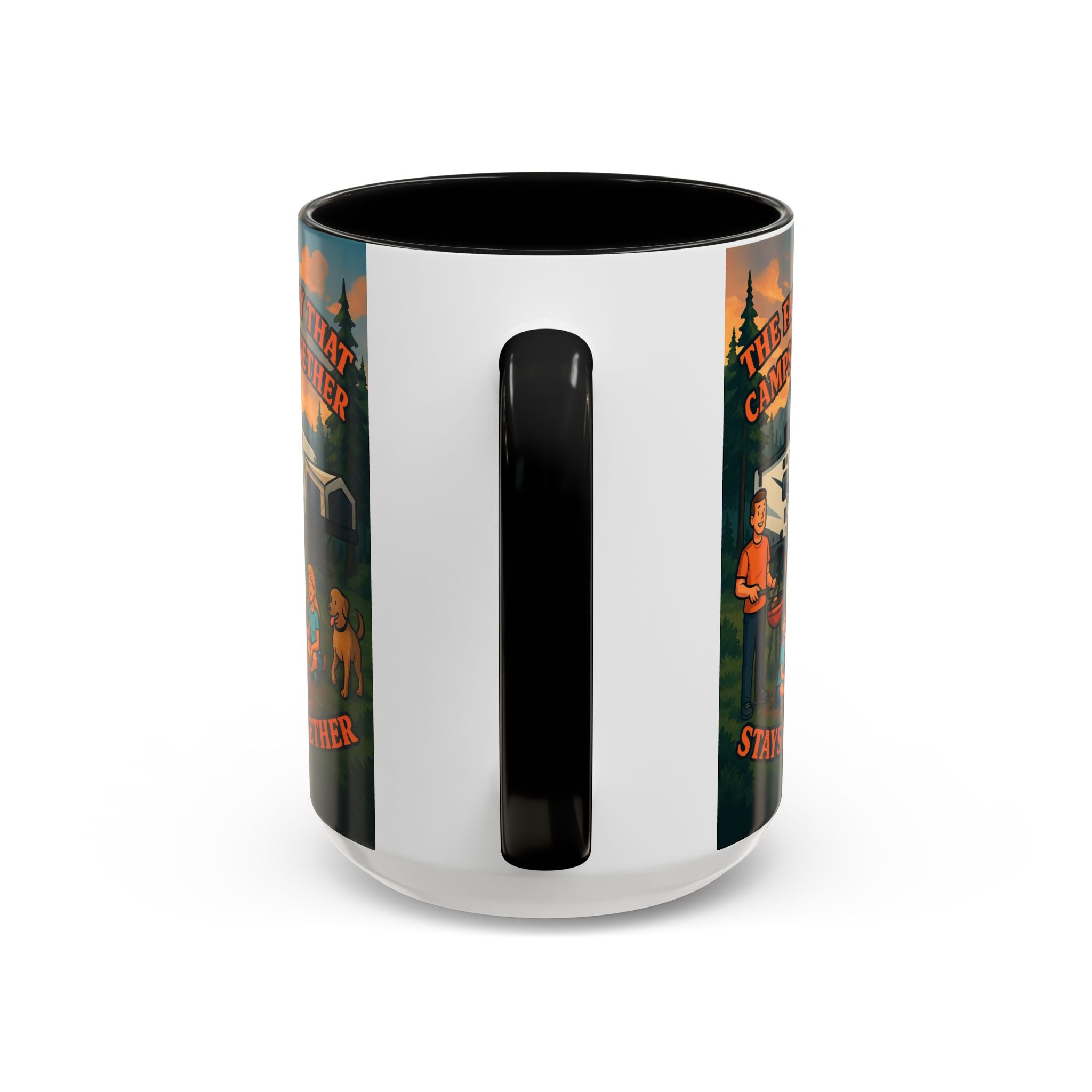 Camping Family Coffee Mug - Adventure, Nature, Family Time, Outdoor Enthusiasts, Gift for Campers
