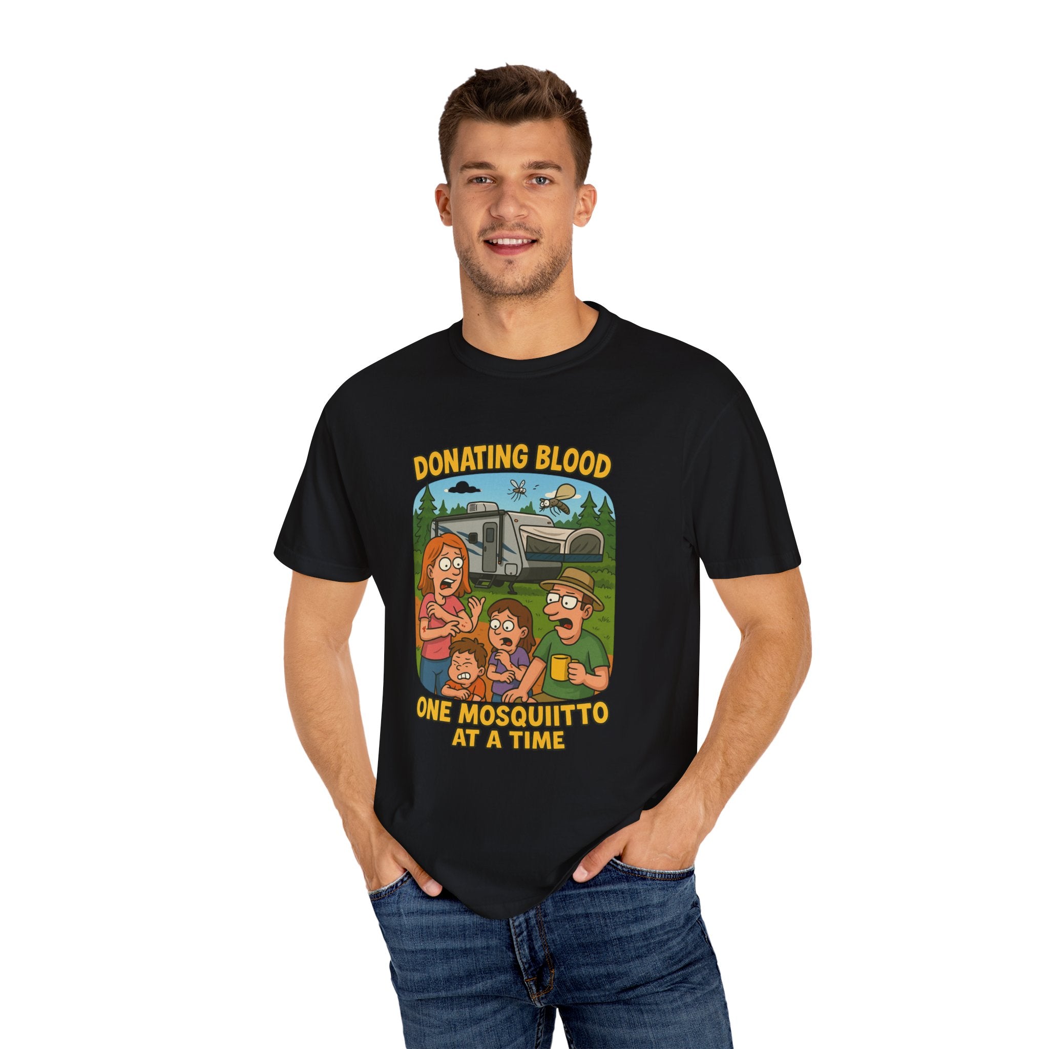 Playful Donation Humor Tee for Blood Donors, Perfect for Fundraisers, Special Events, Gifts, and Everyday Wear