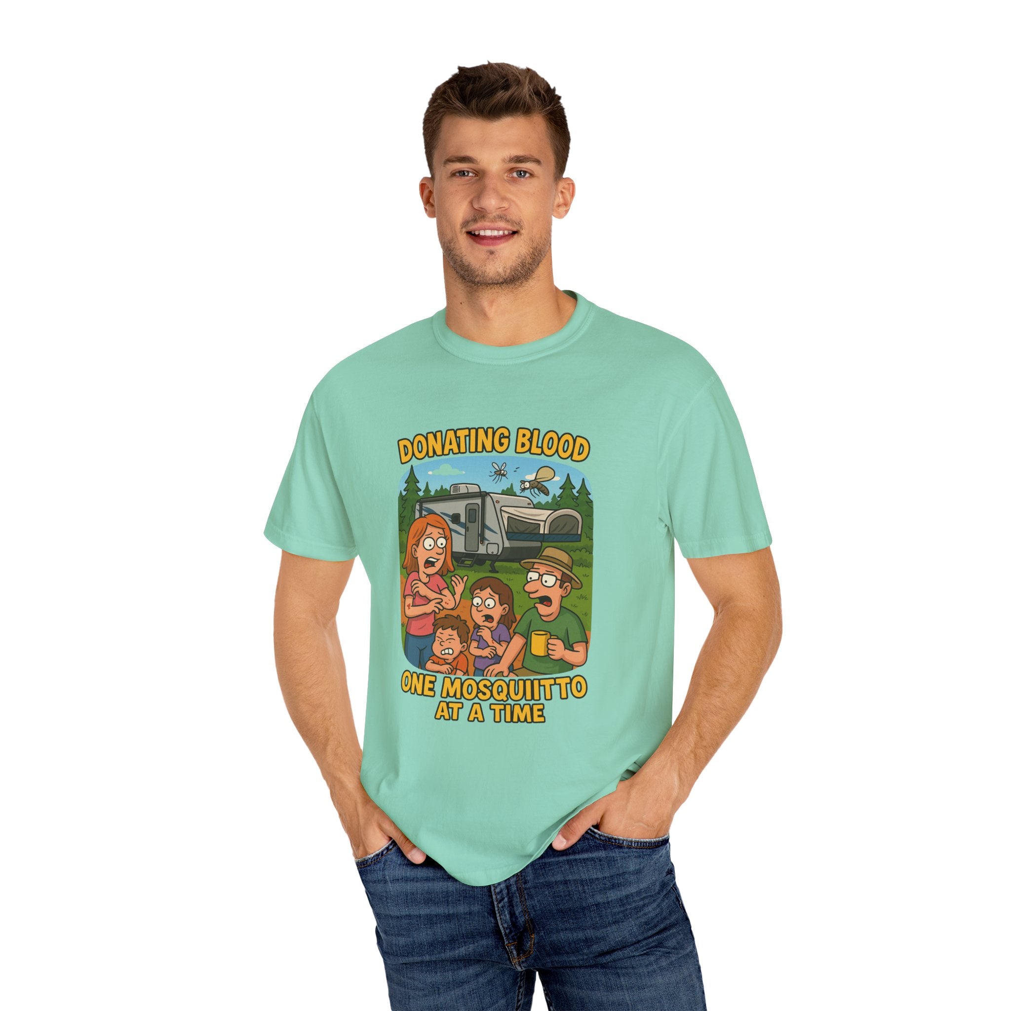 Playful Donation Humor Tee for Blood Donors, Perfect for Fundraisers, Special Events, Gifts, and Everyday Wear