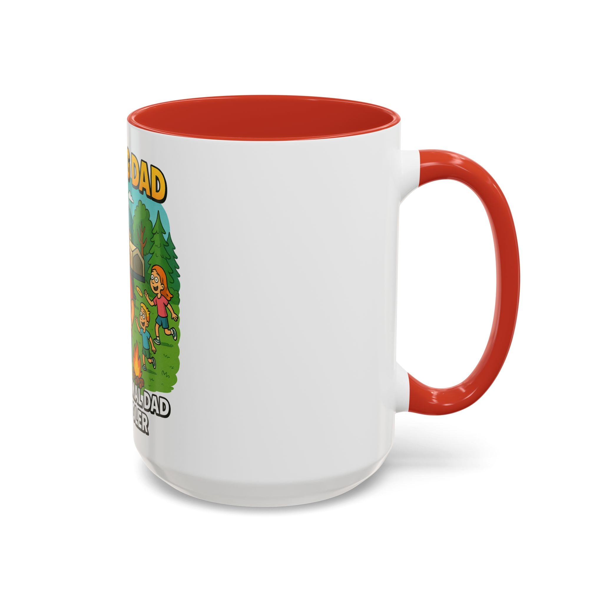 Cool Camping Dad Coffee Mug - Fun Outdoor Adventure Gift
