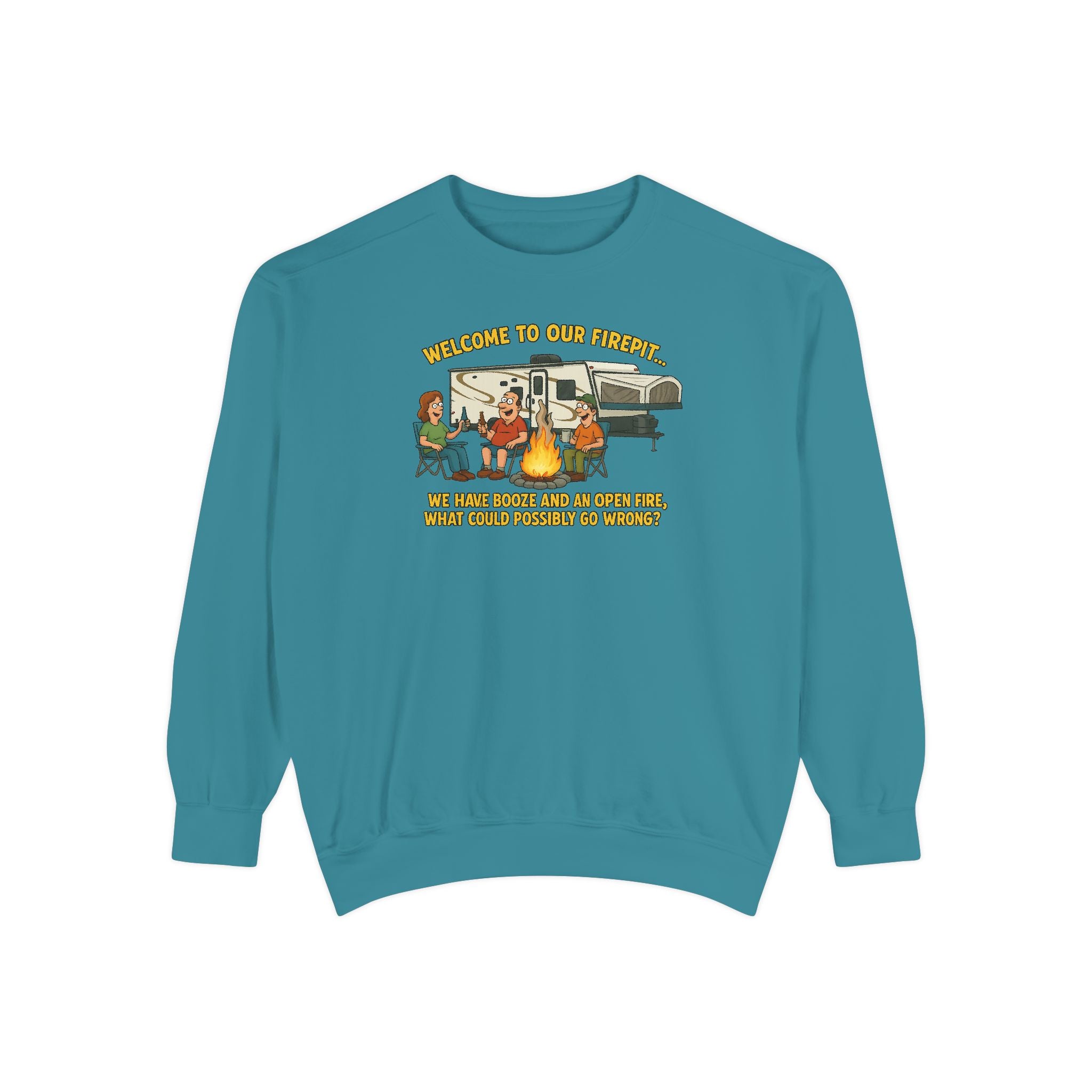 Welcome to Our Family Sweatshirt, Cozy Unisex Top, Family Gathering Apparel, Fun Gift for Friends, Casual Wear for All Occasions