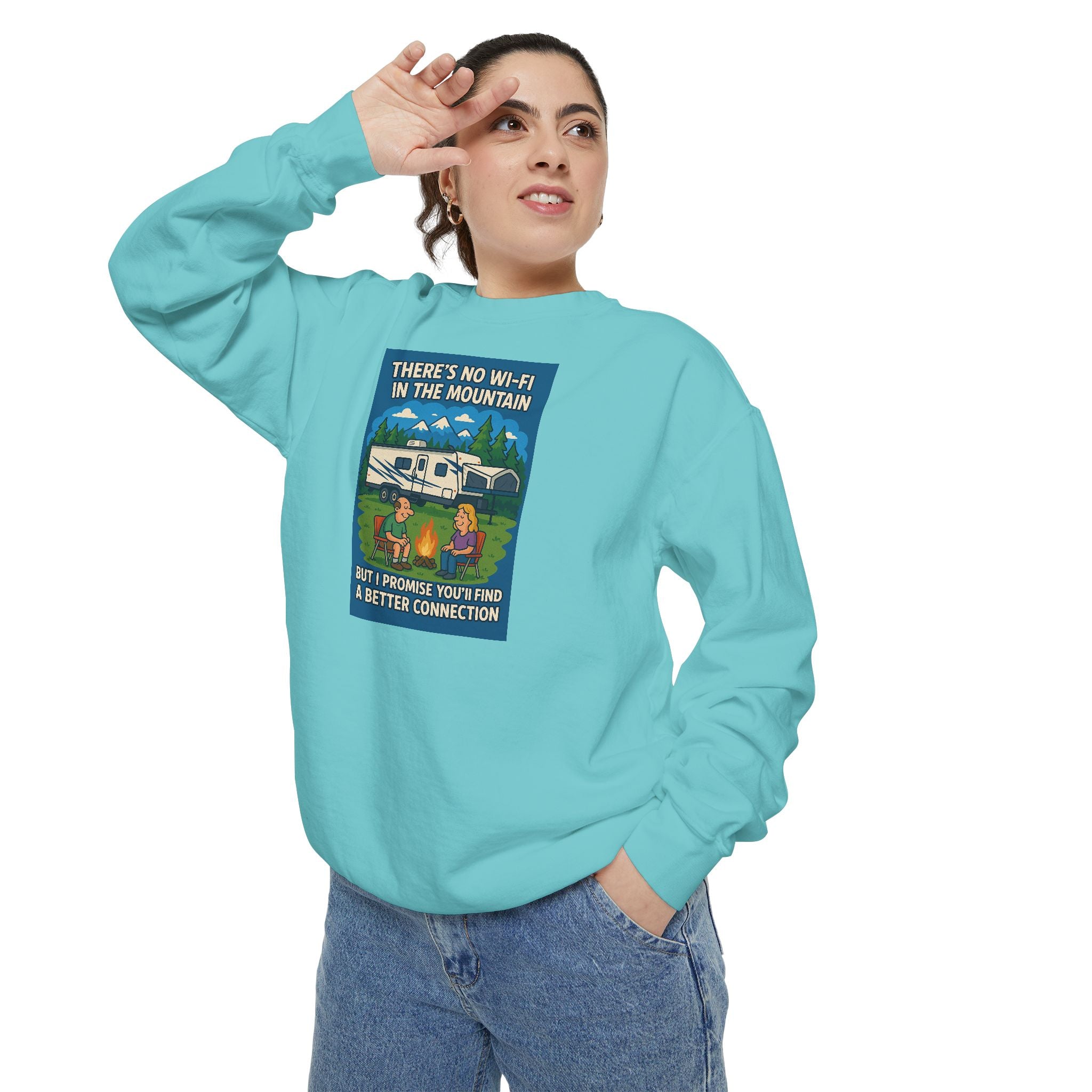 Cozy Campfire Sweatshirt - Perfect for Adventurers, Camping Enthusiasts, Family Gatherings, or Cozy Nights In, Gift Idea, Outdoor Style
