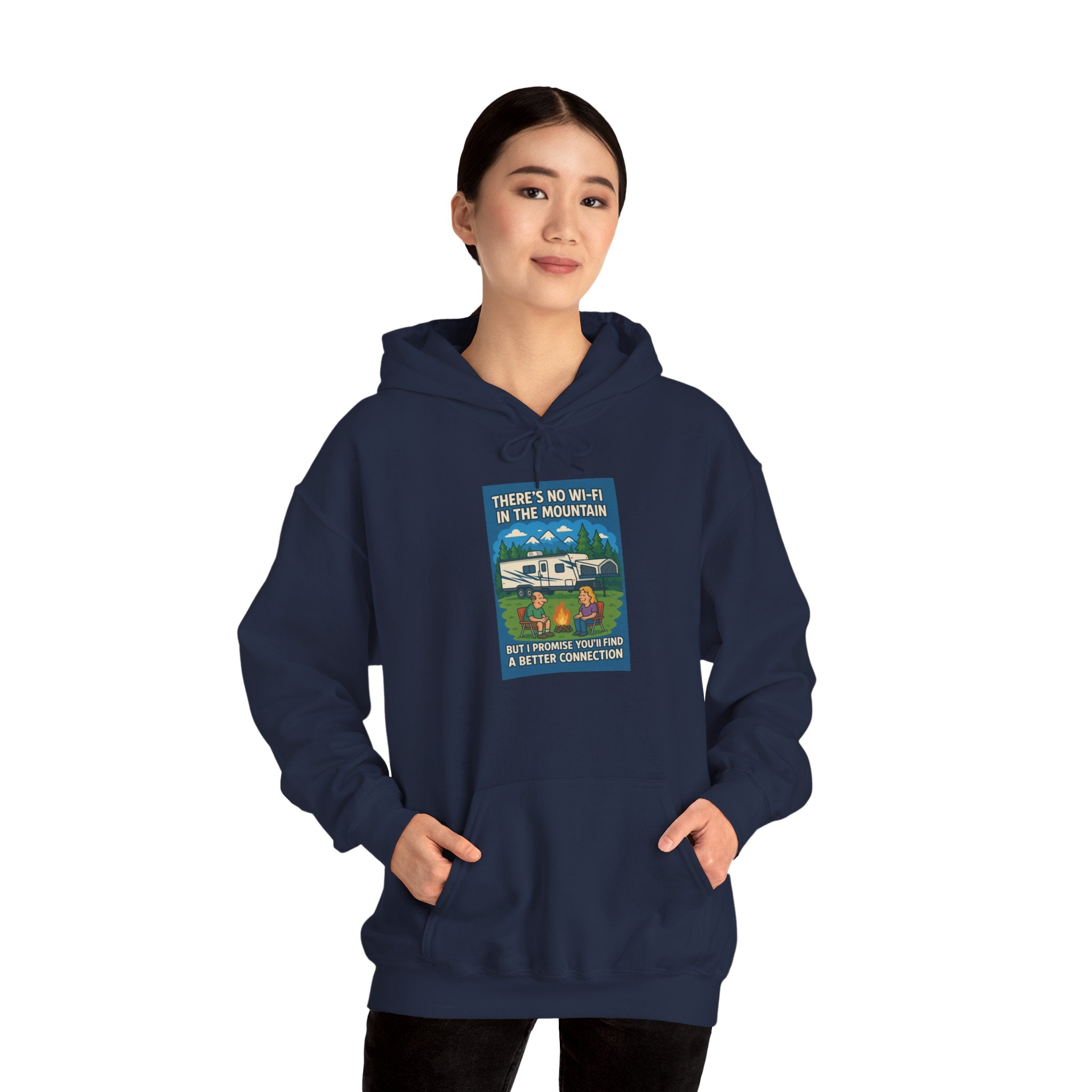 Mountain Connection Unisex Hooded Sweatshirt | Cozy Gift for Nature Lovers | Perfect for Camping, Hiking, Outdoor Adventures, and [...]