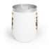 Chill Vibes Wine Tumbler, Insulated Wine Cup, Perfect Gift for Wine Lovers, Relaxing Evenings, Summer Parties, Friends Gathering
