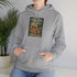 Camping Forecast Graphic Hoodie, Unisex Heavy Blend Sweatshirt, Outdoor Apparel, Weekend Getaway Gift, Nature Lover Clothing