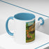 High Class Trailer Trash Coffee Mug - Fun Campfire Ceramic Tea Cup