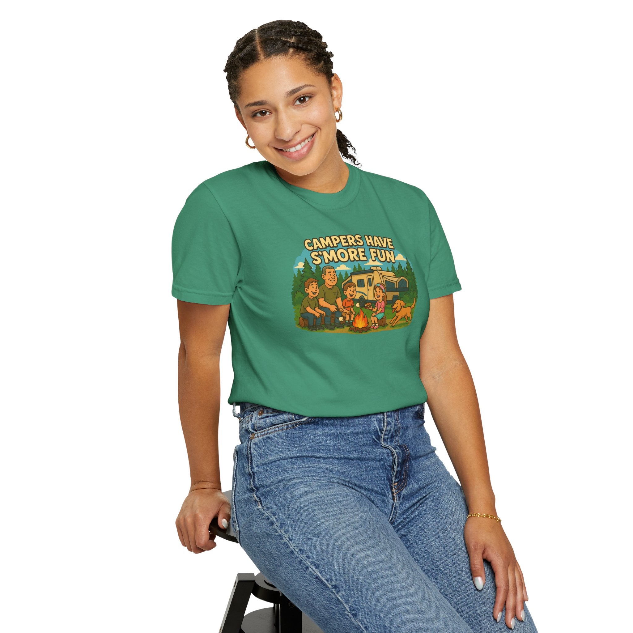 Camping T-Shirt for Outdoor Lovers, Perfect Gift for Campers, Adventure Tee, Vacation Shirt, Summer Fun Merchandise