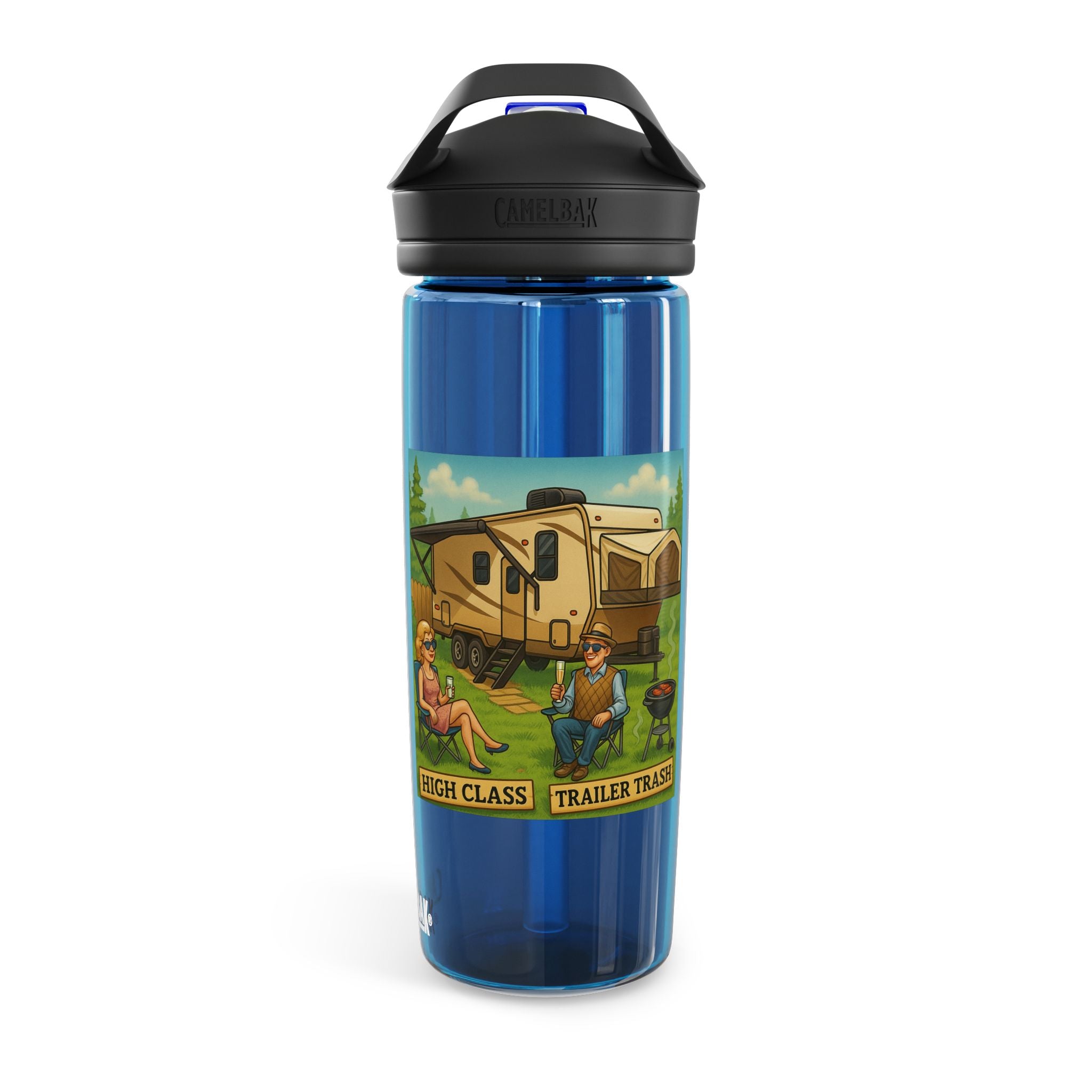 High Class Trailer Trash Water Bottle