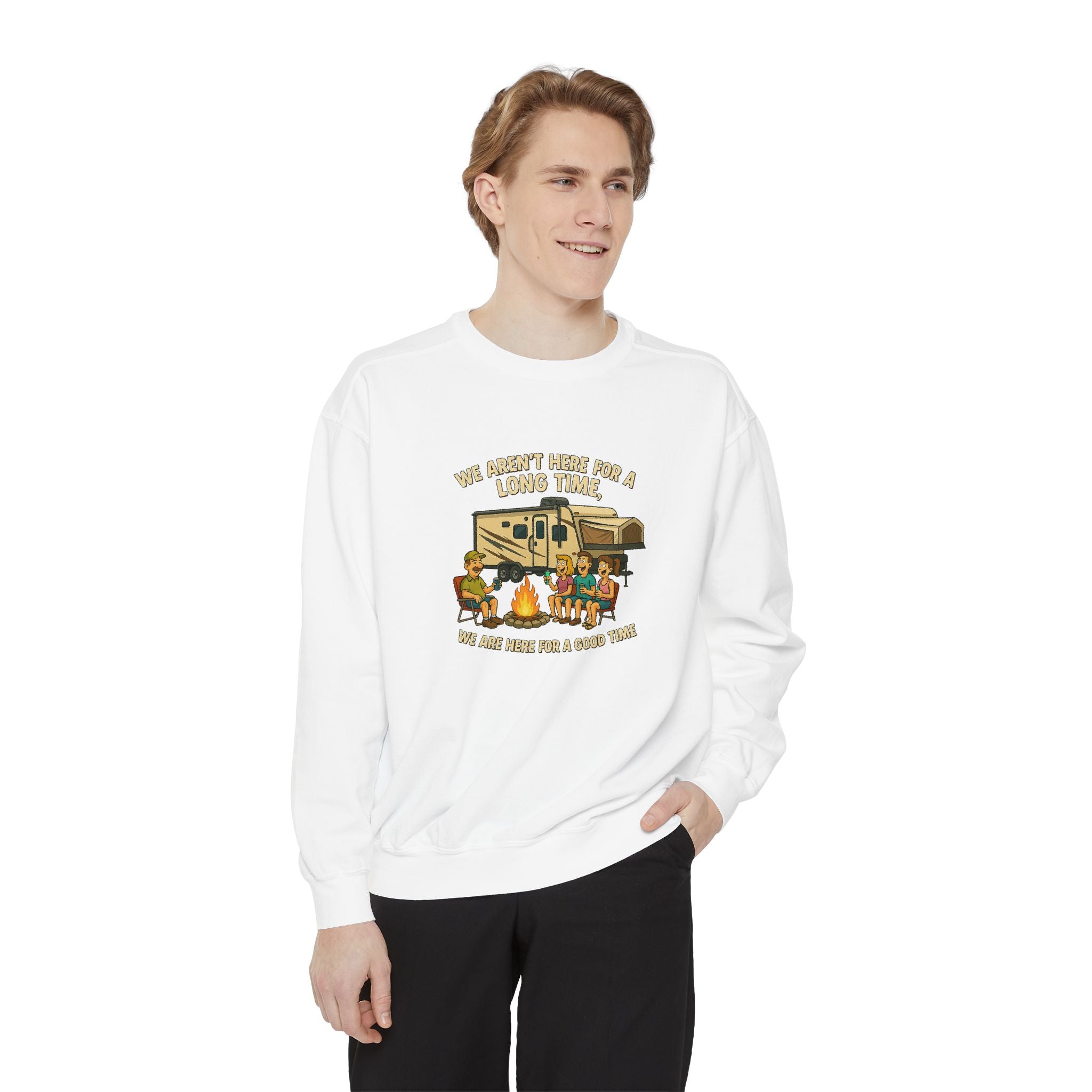 Camping Adventure Unisex Sweatshirt - Perfect for Outdoor Lovers