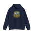 Campfire Adventure Hoodie with Retro Design, Cozy Gift for Outdoor Lovers, Perfect for Camping, Road Trips, and Casual Wear