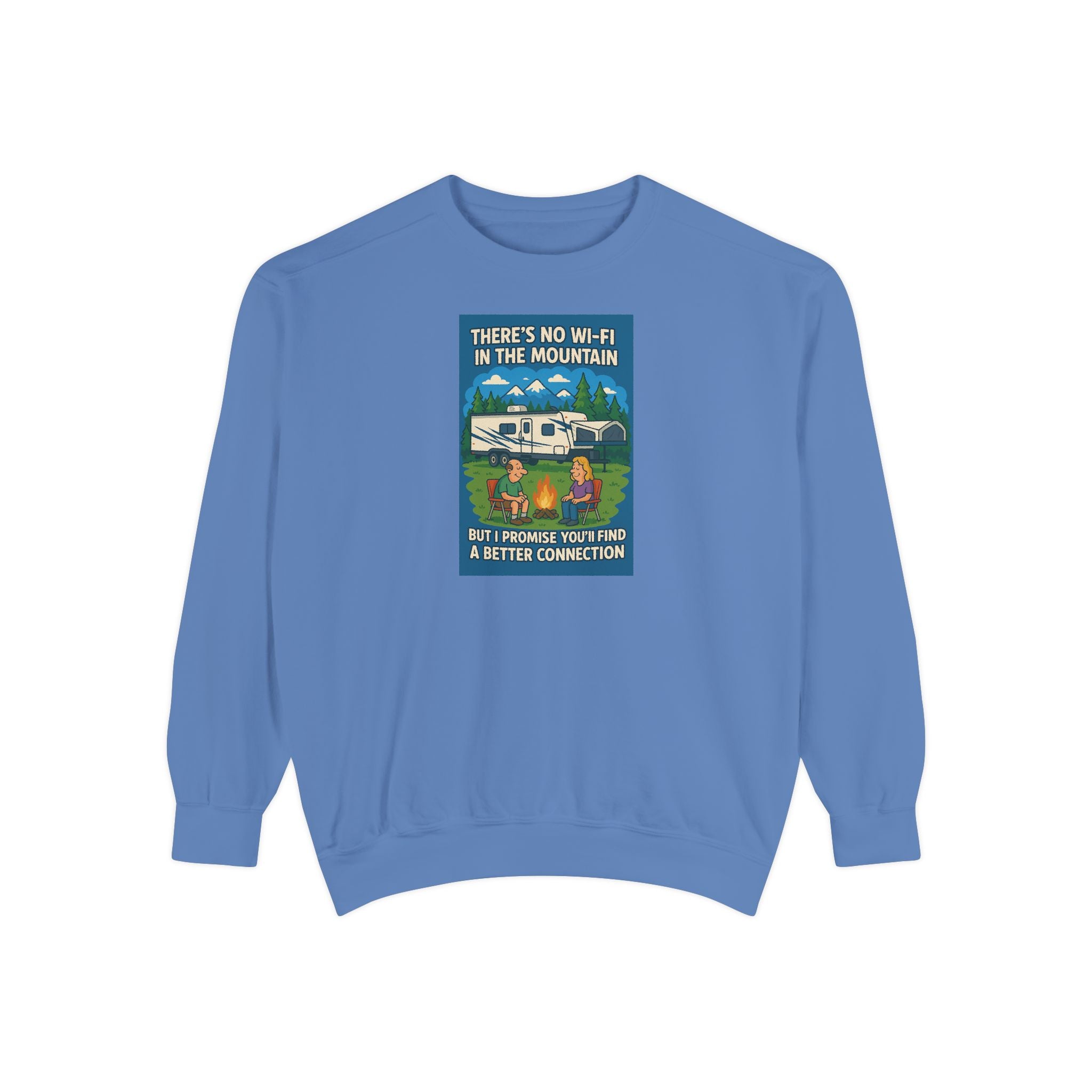 Cozy Campfire Sweatshirt - Perfect for Adventurers, Camping Enthusiasts, Family Gatherings, or Cozy Nights In, Gift Idea, Outdoor Style
