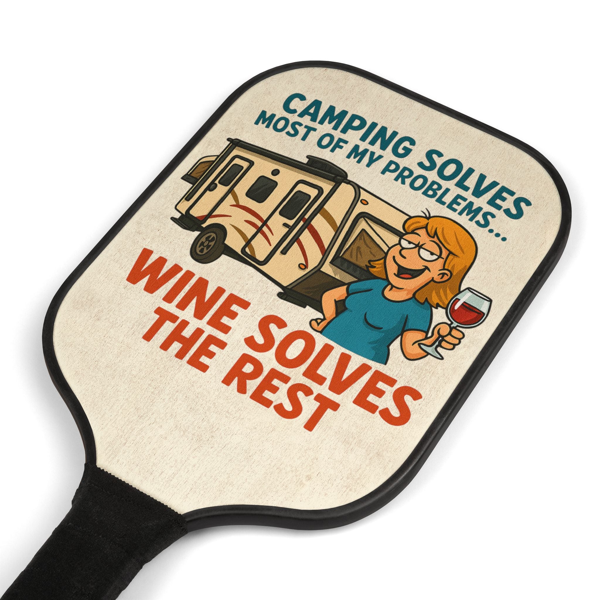 Pickleball Paddle Set - Fun Outdoor Game for Campers, Perfect Gift for Friends, Family, Outdoor Activities, Pickleball Lovers