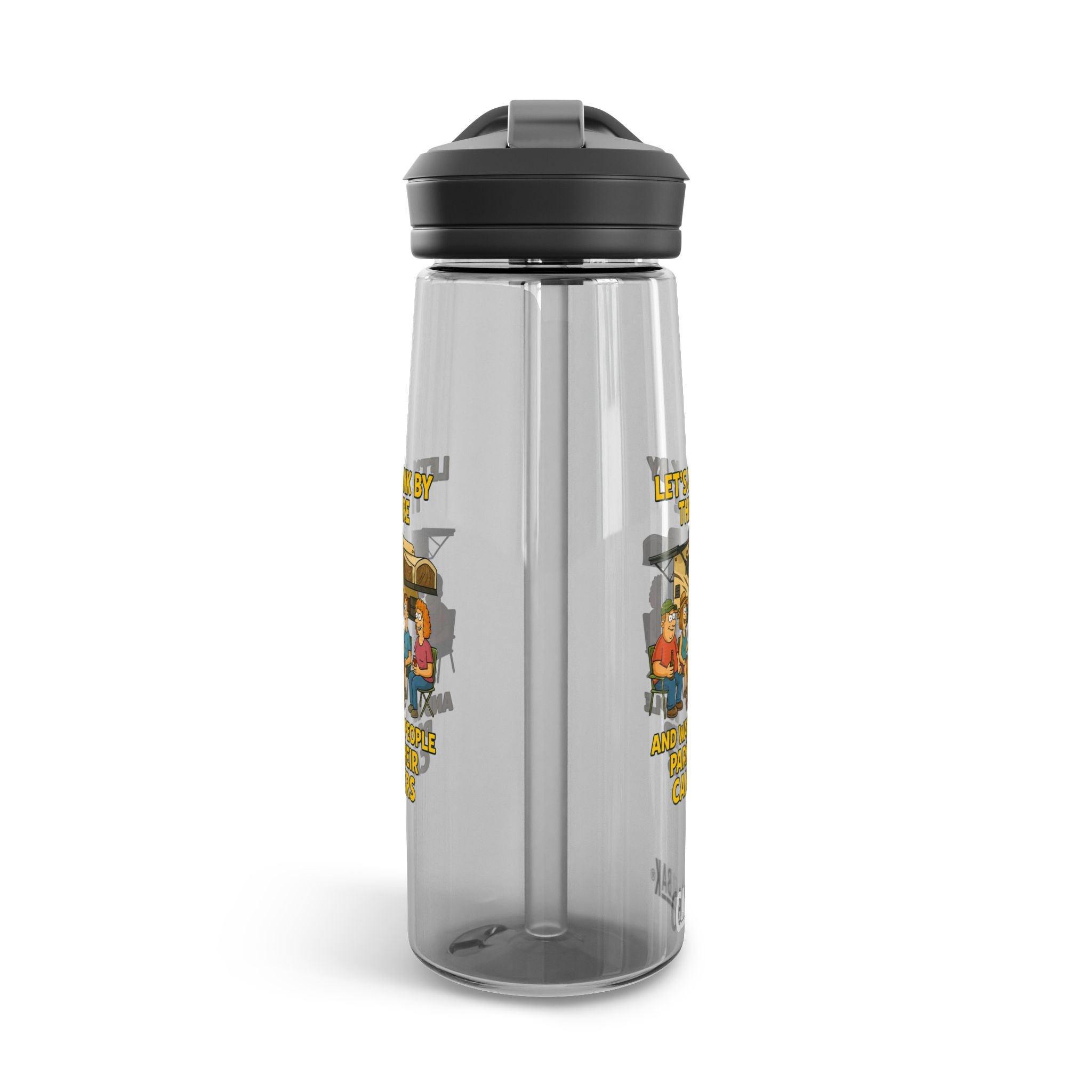 Camping Water Bottle with Funny Quote - Hydration Gift for Hikers, Outdoor Enthusiasts, Camping Trip Essential, Campfire Decor, Summer [...]