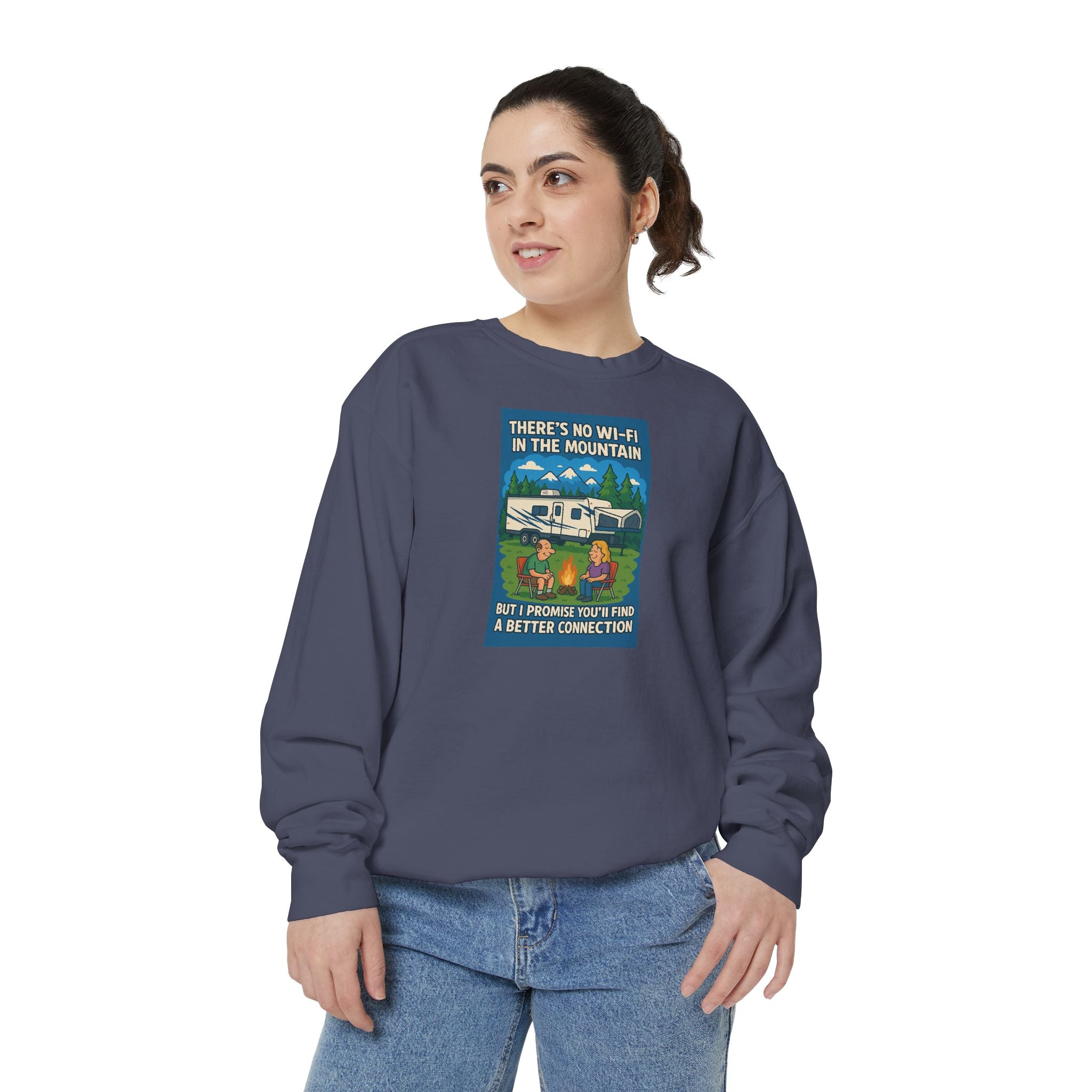Cozy Campfire Sweatshirt - Perfect for Adventurers, Camping Enthusiasts, Family Gatherings, or Cozy Nights In, Gift Idea, Outdoor Style