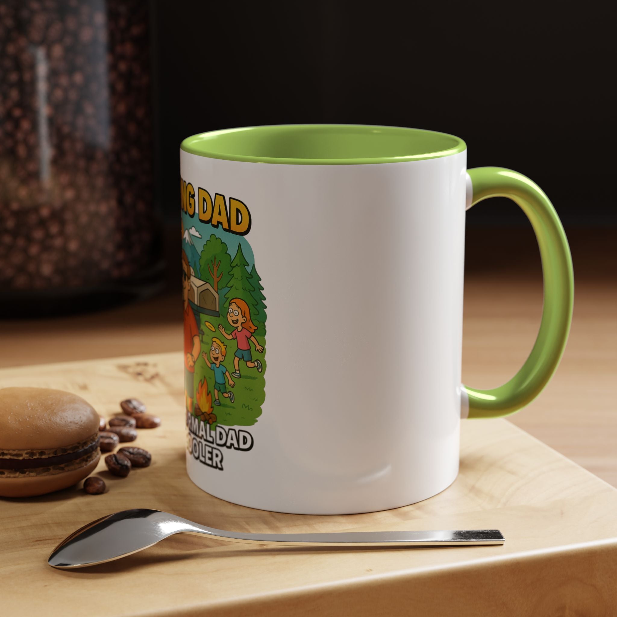Cool Camping Dad Coffee Mug - Fun Outdoor Adventure Gift