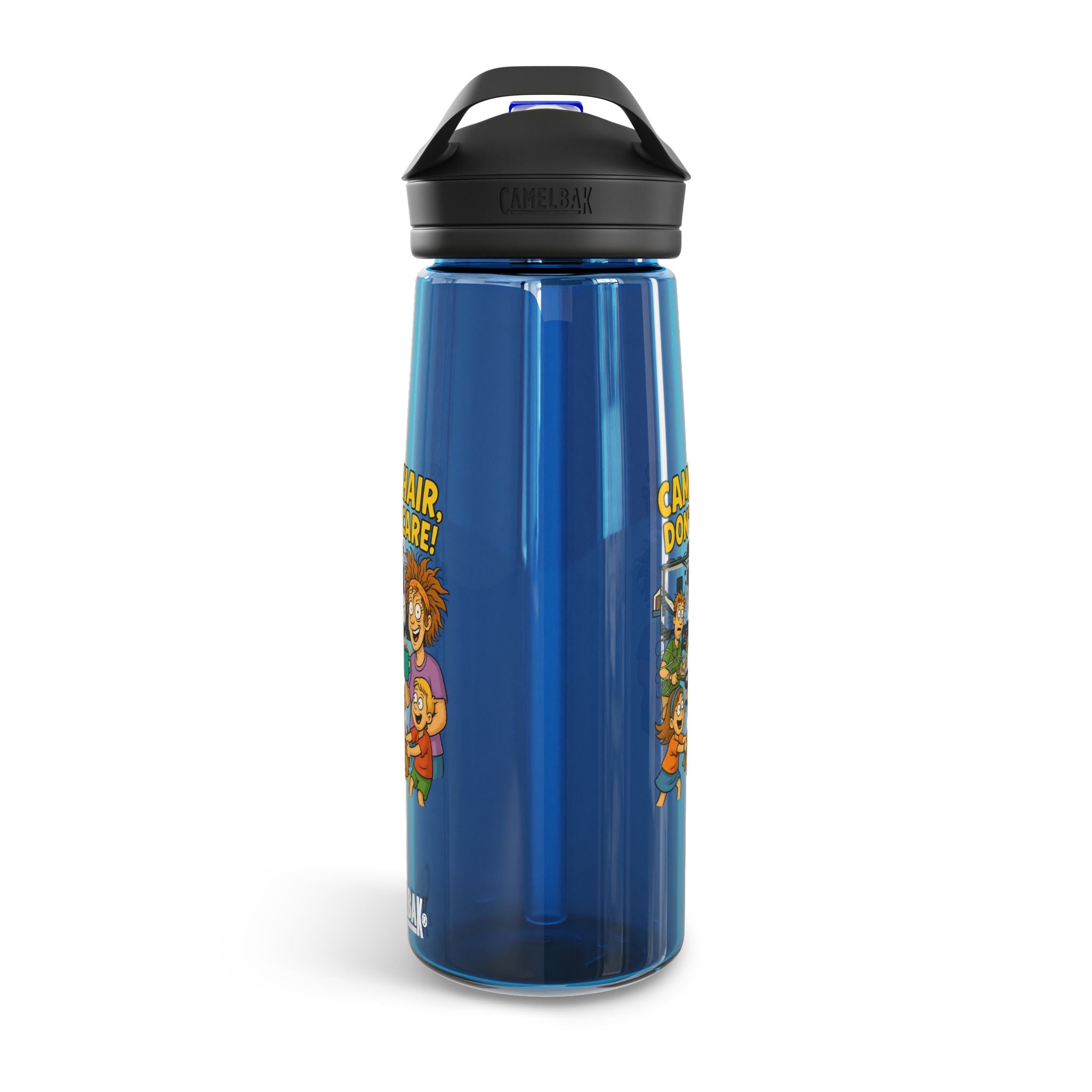 Fun Cartoon Water Bottle, BPA-Free Flask for Outdoor Adventures, Gift for Kids, Hydro Flask for Campers, Ideal for Travel & Exercise