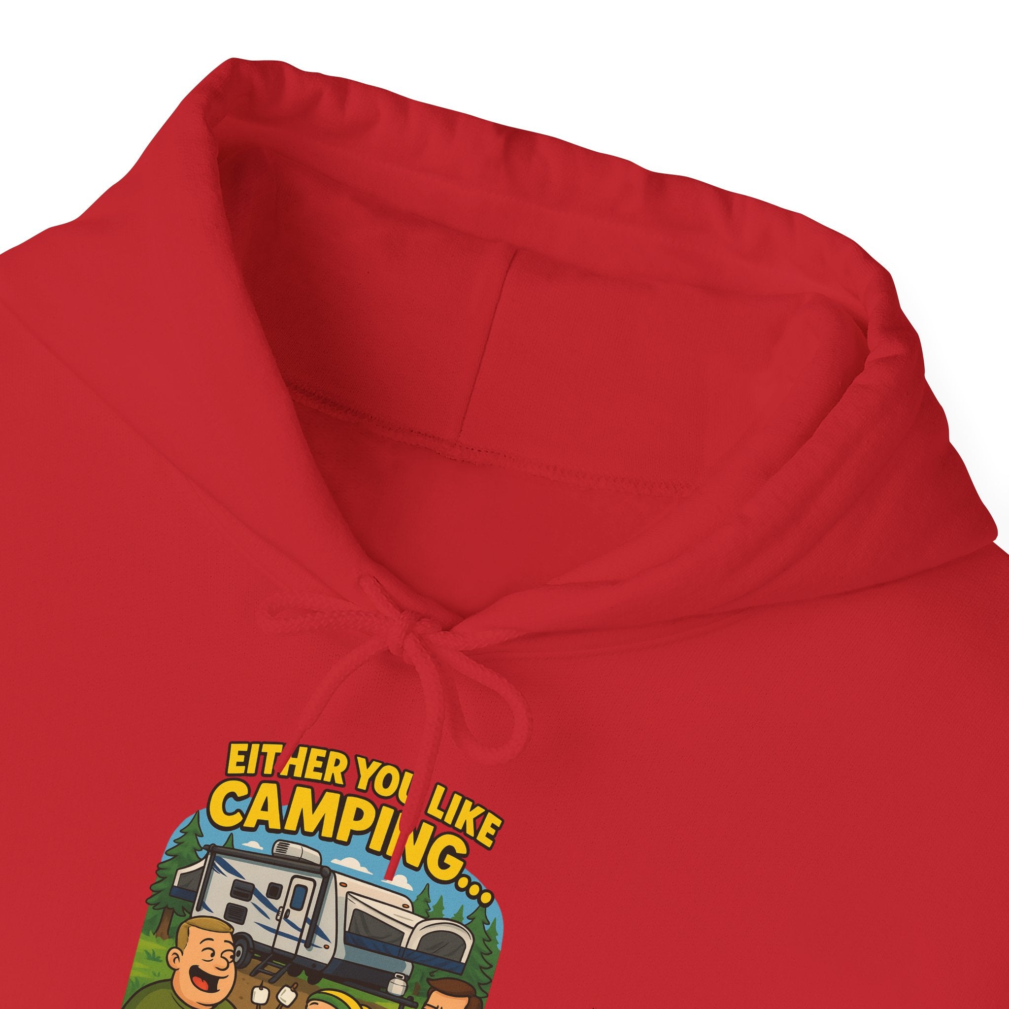 Camping Adventure Unisex Heavy Blend™ Hooded Sweatshirt