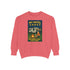 My Hotel Sweatshirt - Cozy Camping Apparel, Unisex Garment-Dyed Sweatshirt for Outdoor Lovers, Perfect for Bonfire Nights, Gift for Campers