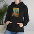 Retro Graphic Hooded Sweatshirt, Cozy Unisex Hoodie for Casual Days, Perfect Gift for Friends, Fall and Winter Fashion